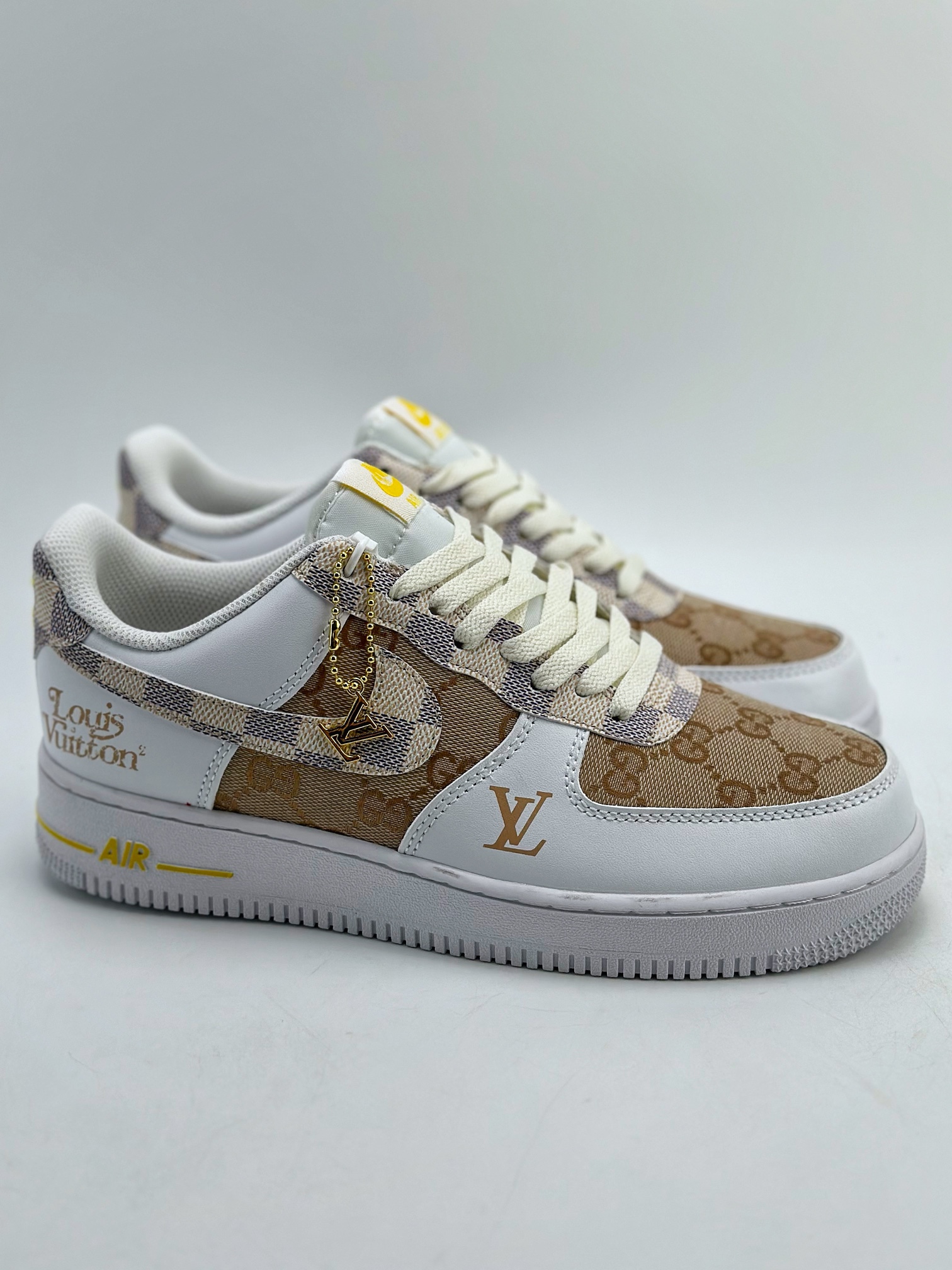 Nike Air Force 1 Low 07 x Louis Vuitton x GUCCI 三方联名老花