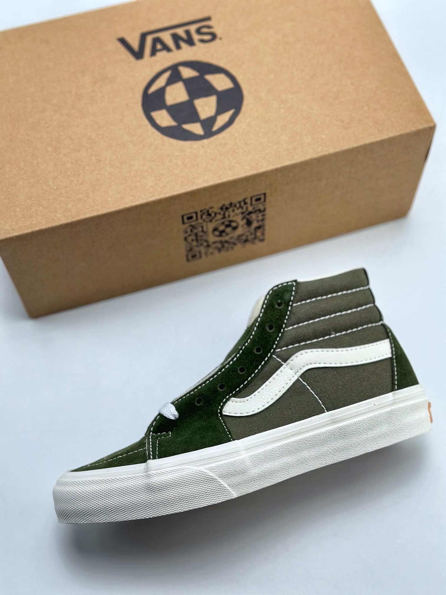 160 Vans OG Sk8-Hi 军绿高帮 范斯多变的颜色