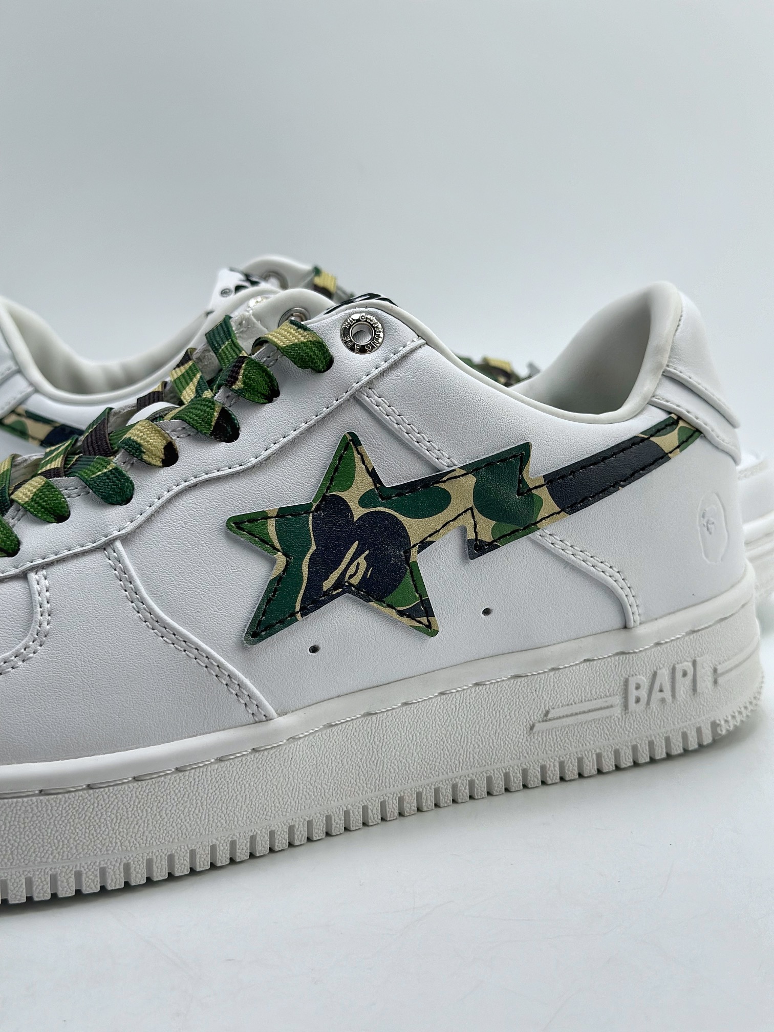 Nike Air Force 1 Low 07 x Bape White Army Green Camouflage 0ZXSHM191045G