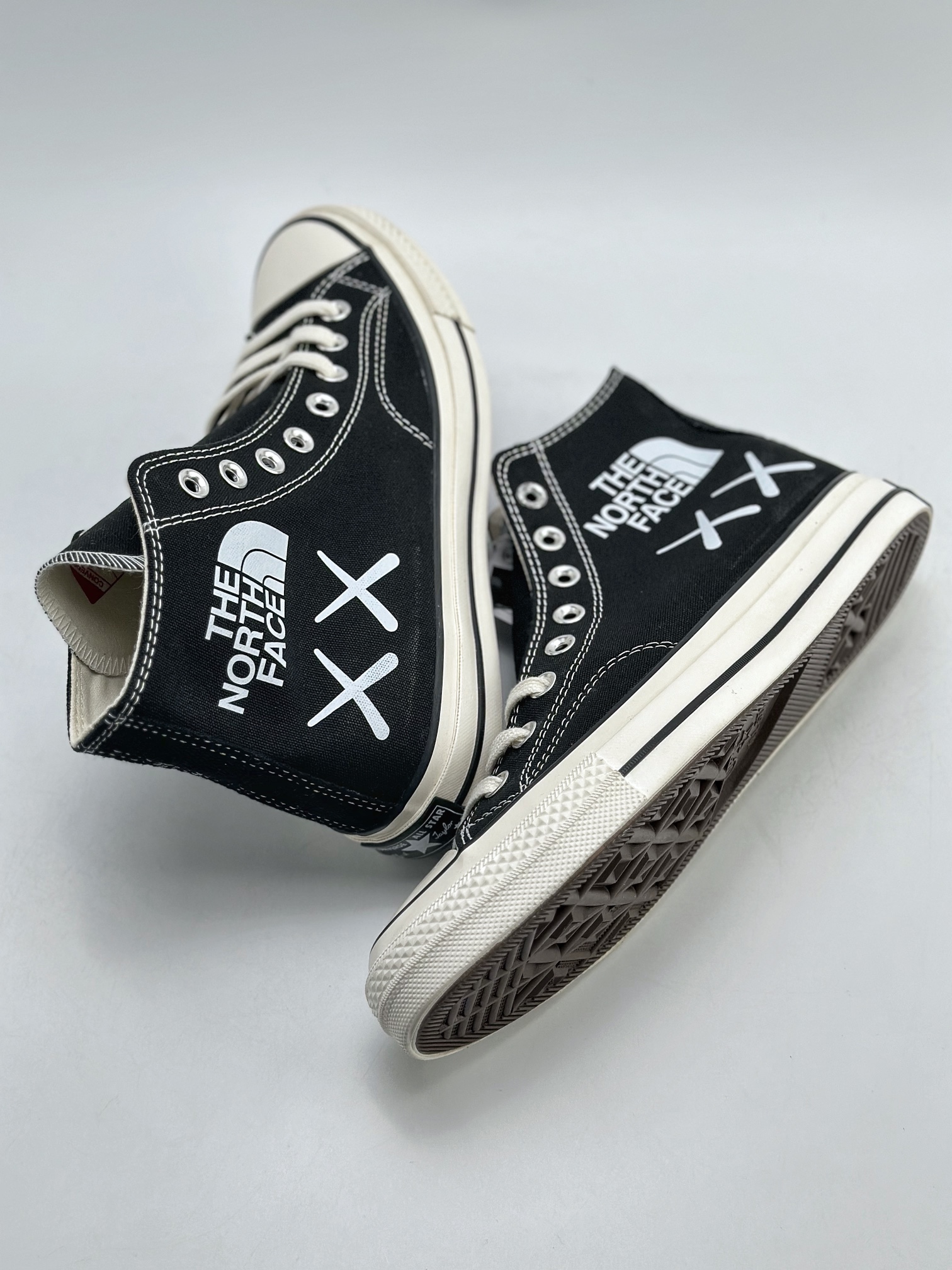 Converse x The North Face x KAWS three-party collaboration