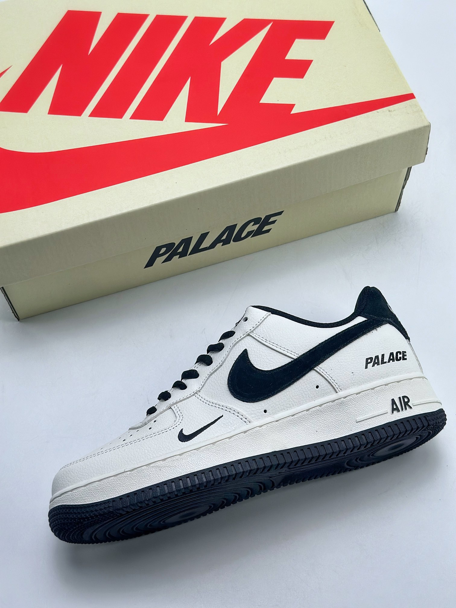 Nike Air Force 1 Low 07 White Black PALACE Letters PE6818-22