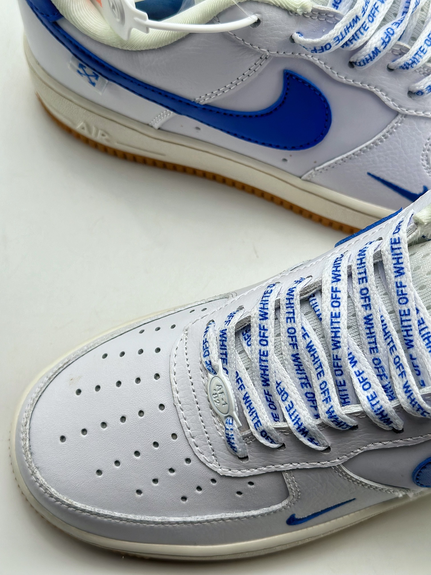 Nike Air Force 1 Low 07 x Off White White Blue Rubber PF9055-764