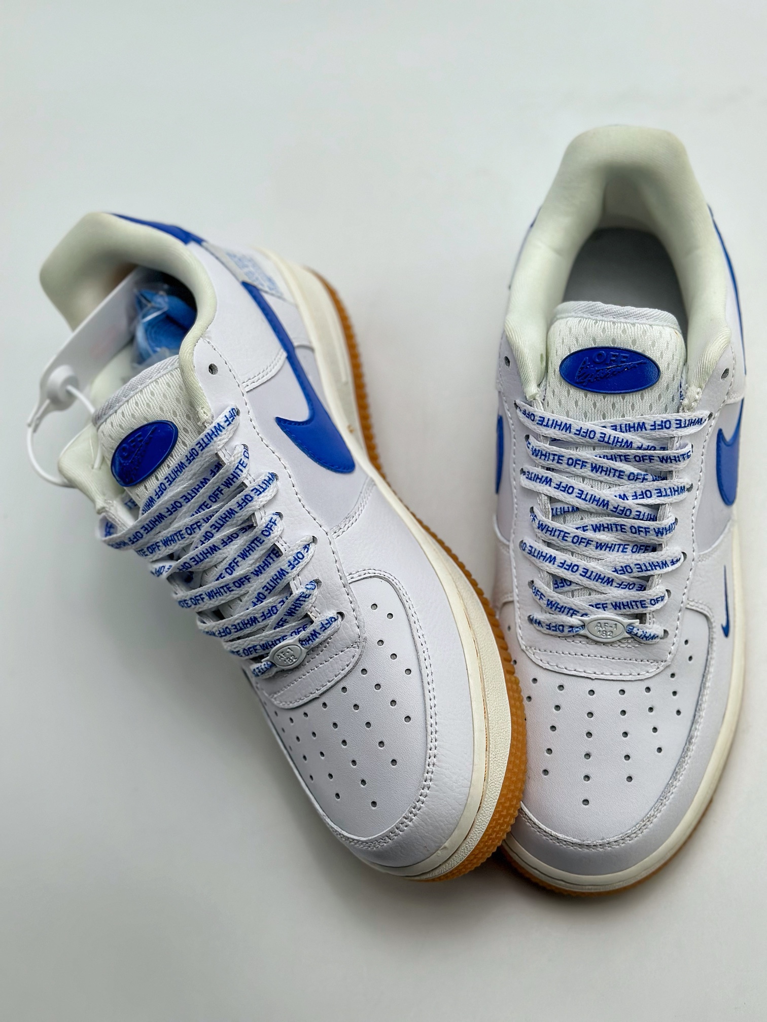 Nike Air Force 1 Low 07 x Off White White Blue Rubber PF9055-764