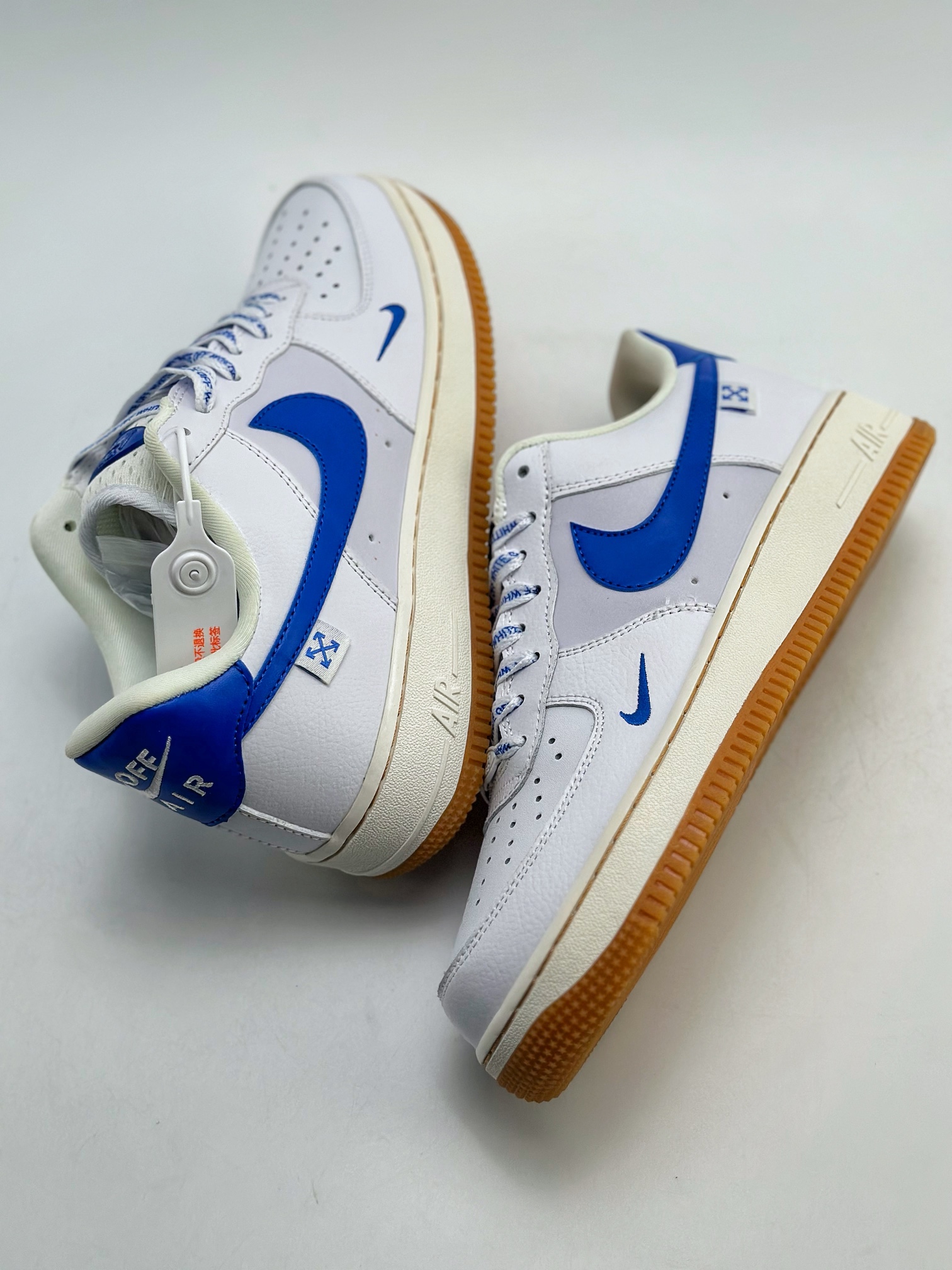 Nike Air Force 1 Low 07 x Off White White Blue Rubber PF9055-764