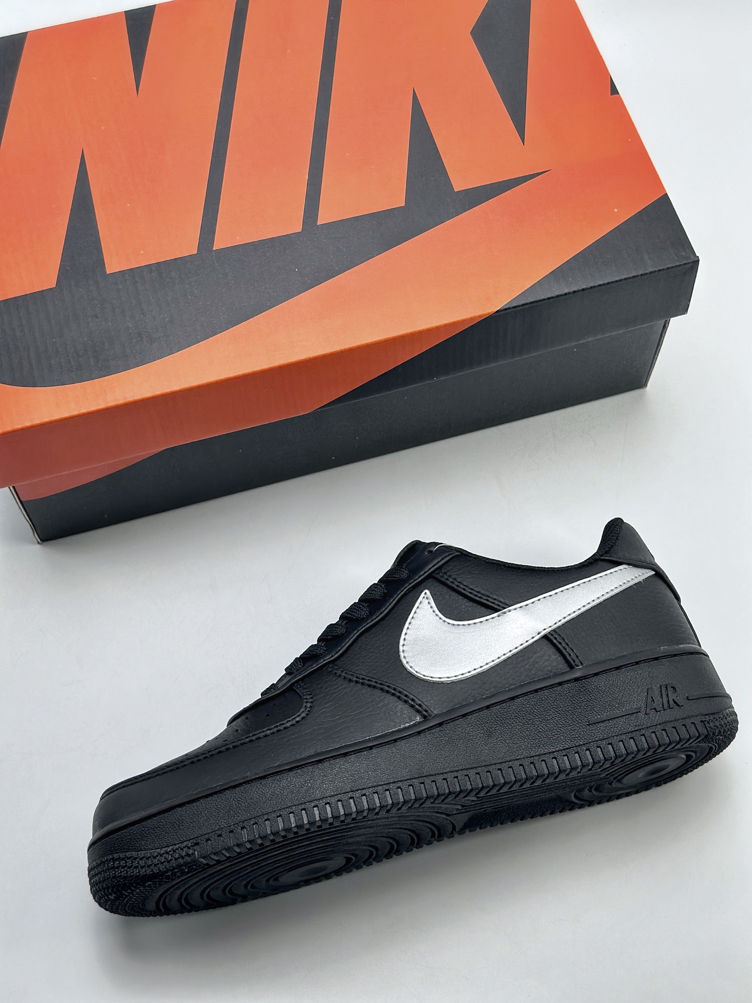 240 Nike Air Force 1 Low 07 黑银大勾 CI9553-031