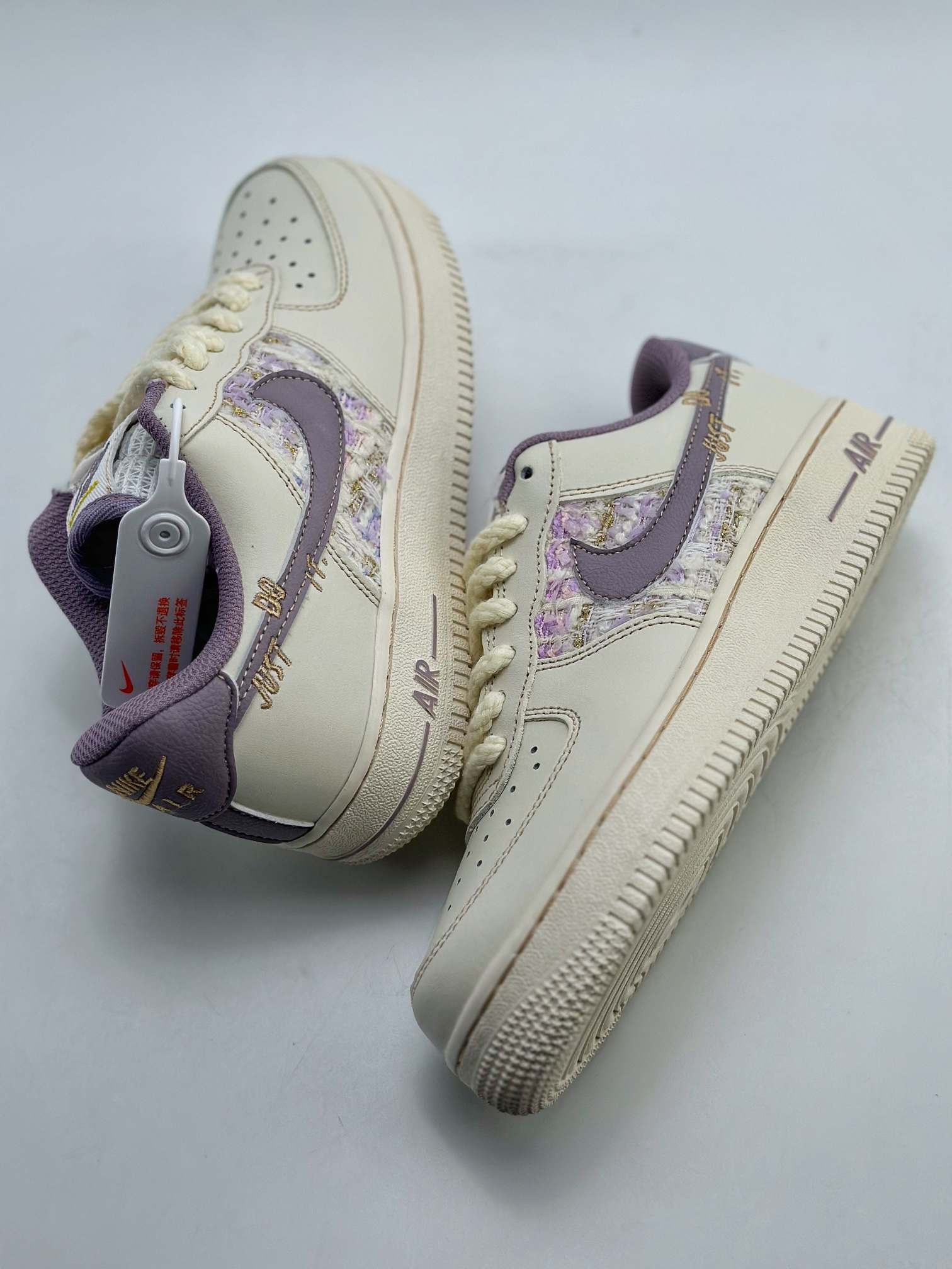 240 Nike Air Force 1 Low 07 小香风绑带 FJ7740-019