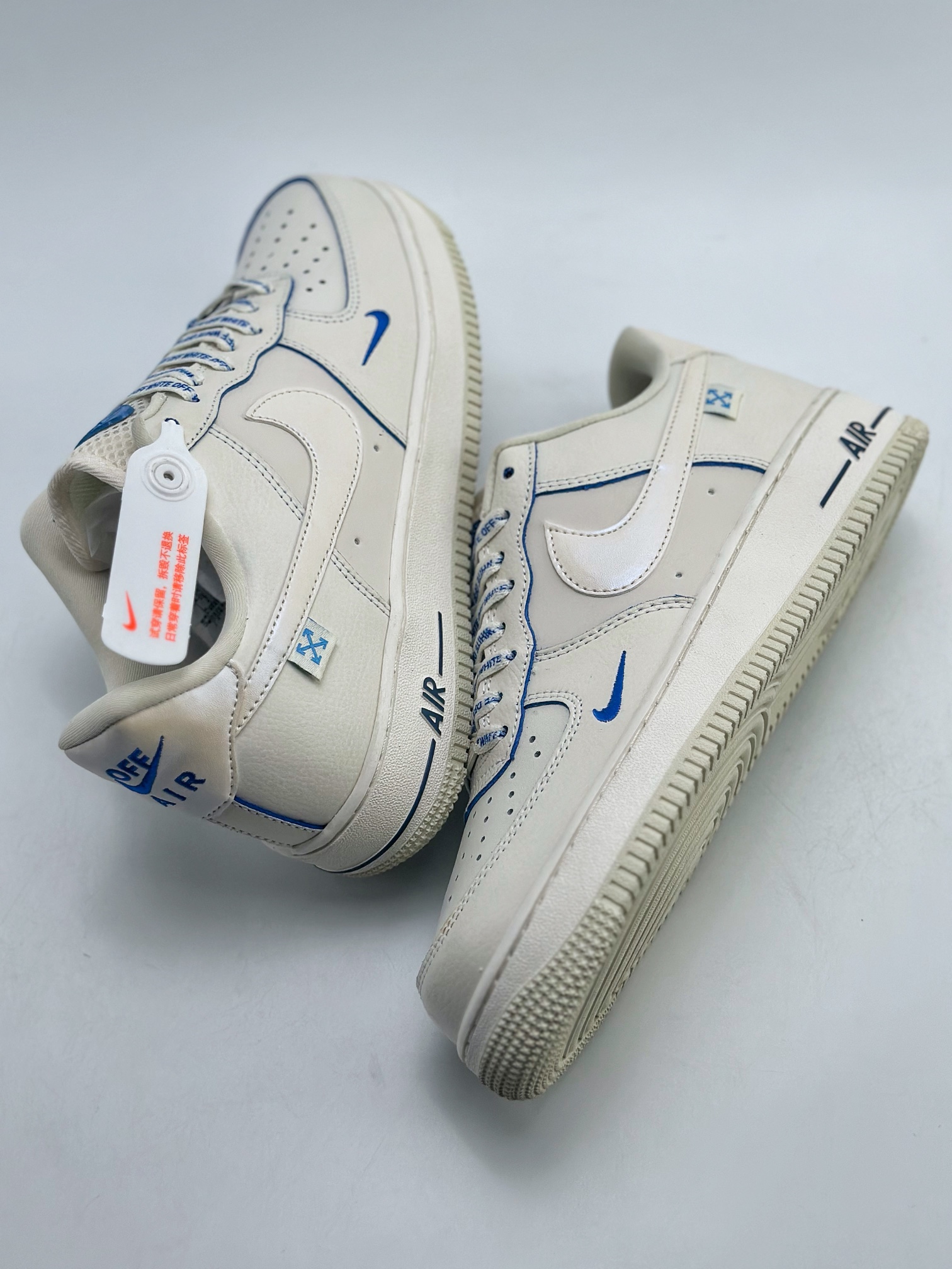 240 Nike Air Force 1 Low 07 x Off White 白蓝 PF9055-766