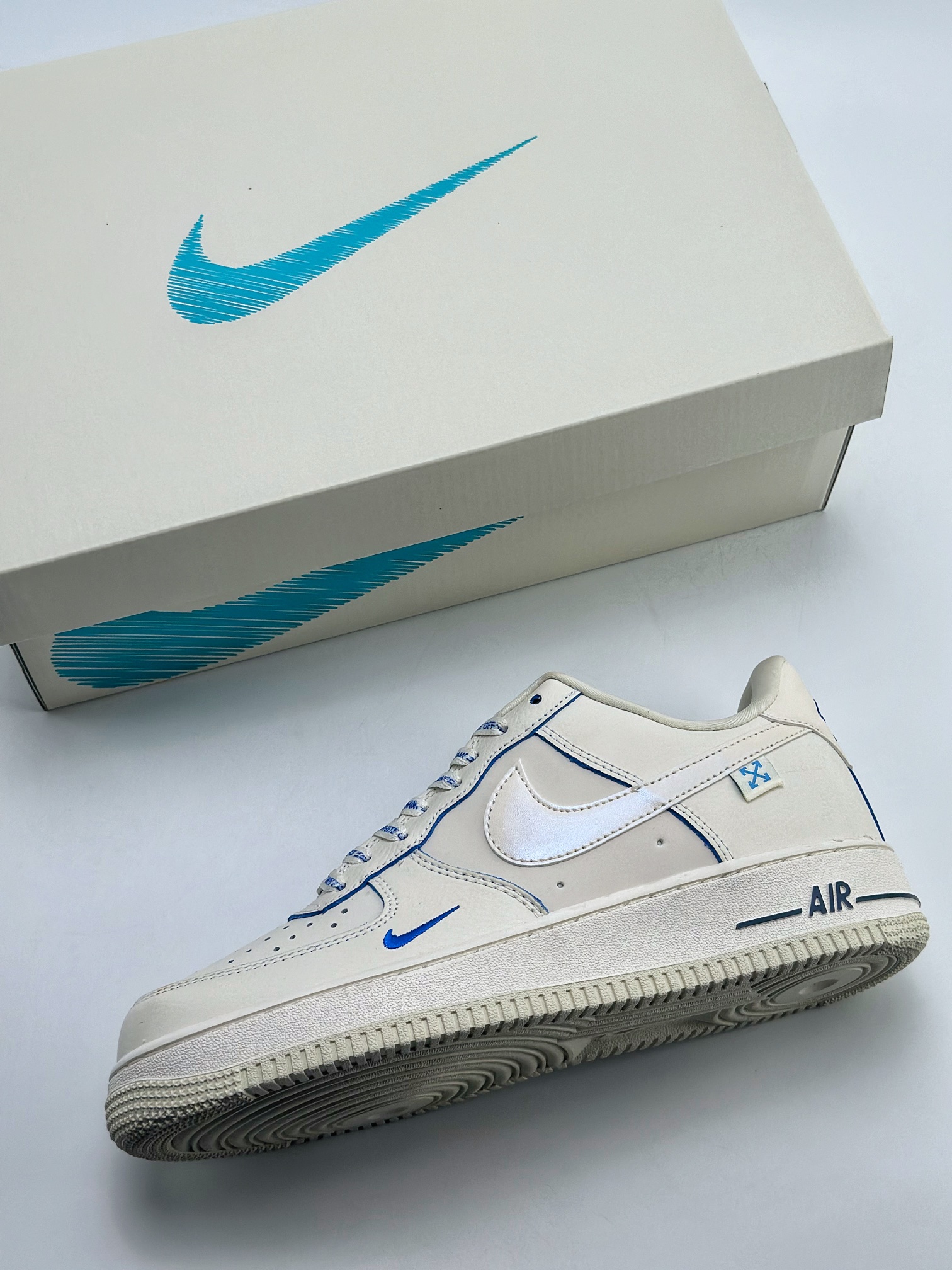 240 Nike Air Force 1 Low 07 x Off White 白蓝 PF9055-766