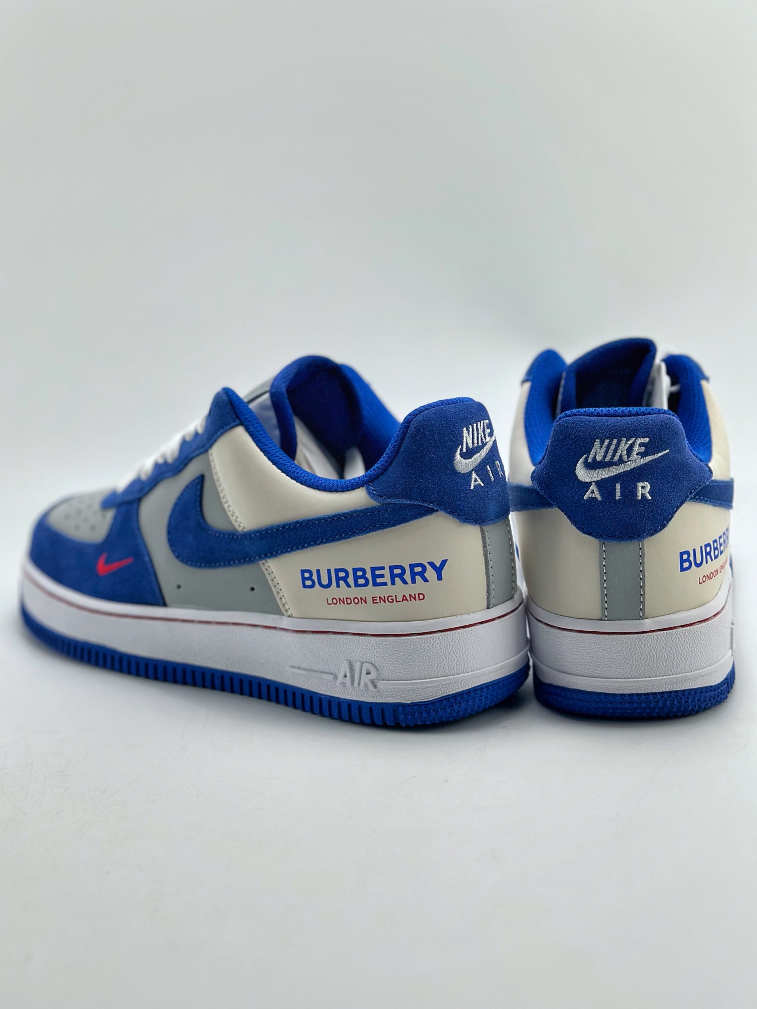 Nike Air Force 1 Low 07 x Burberry White Sapphire Blue HX123-001