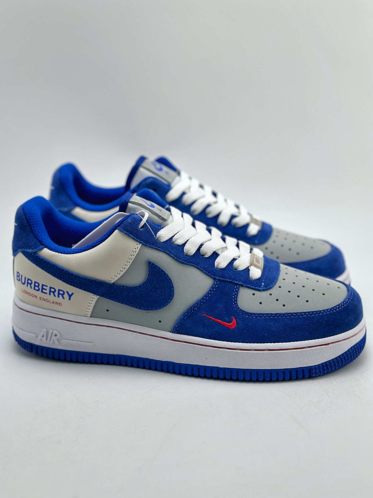 Nike Air Force 1 Low 07 x Burberry White Sapphire Blue HX123-001