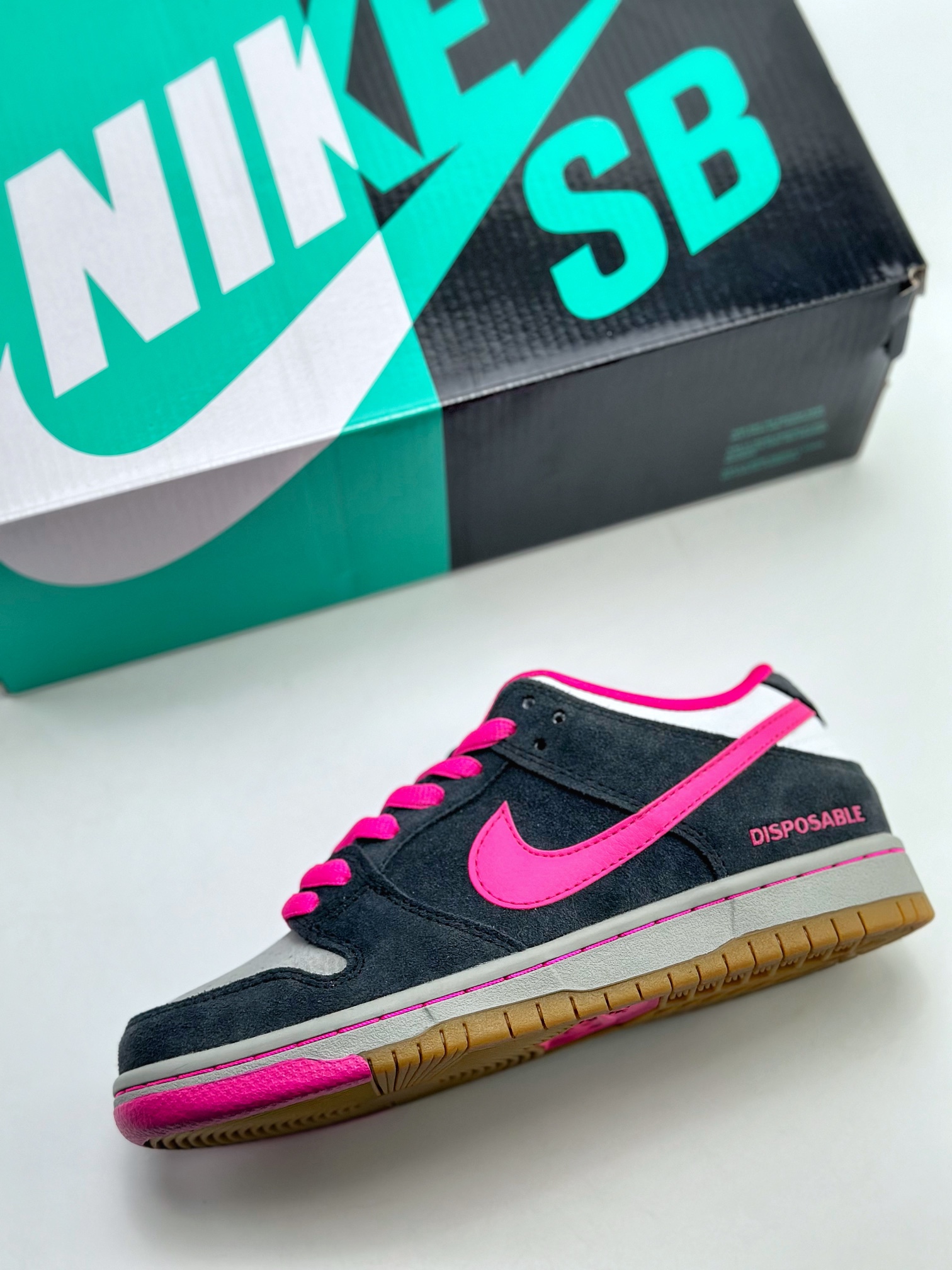 210 NIKE SB Dunk Low Disposable 黑粉 504750-061