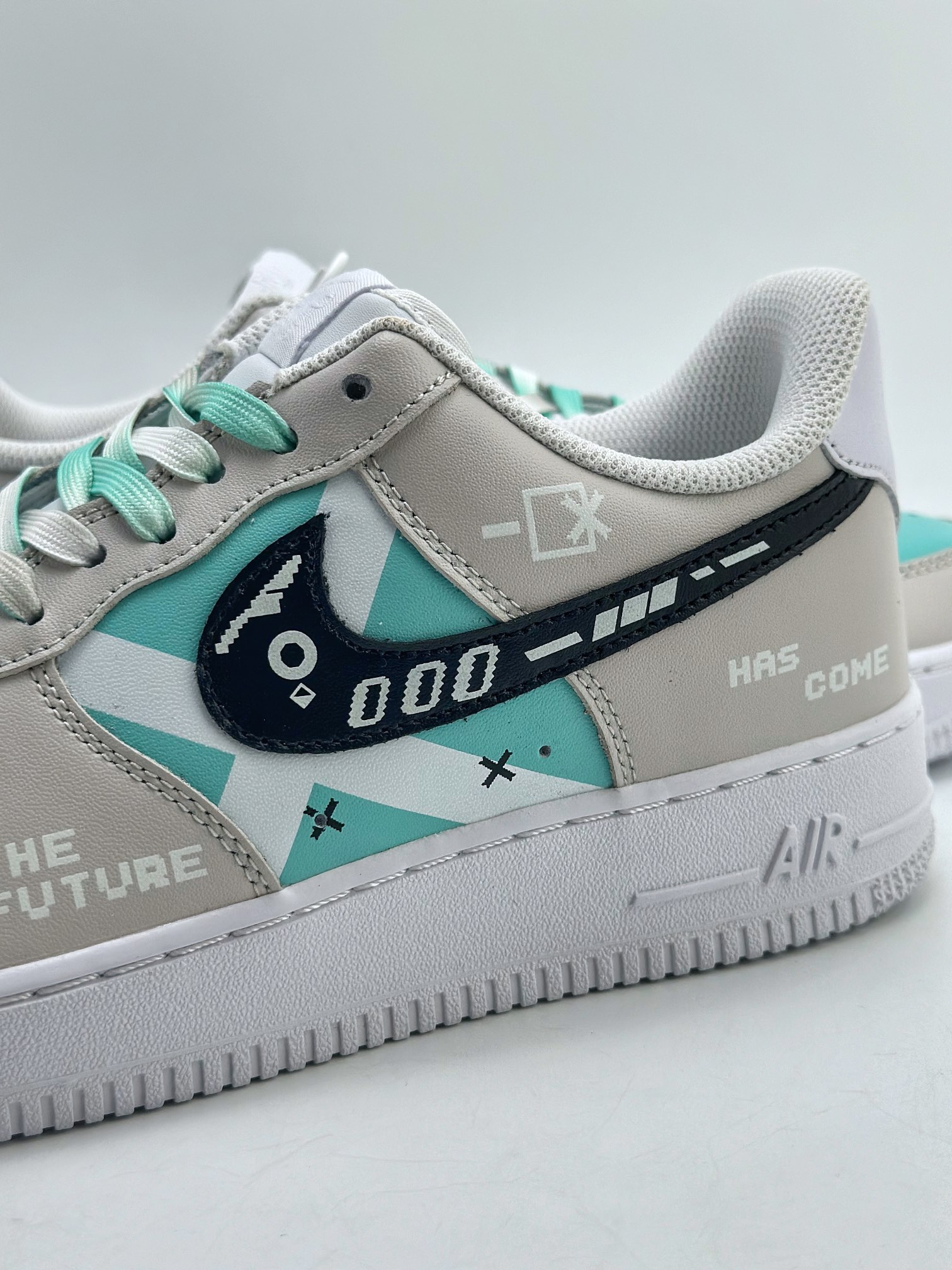 220 Nike Air Force 1 Low 07 电玩白青