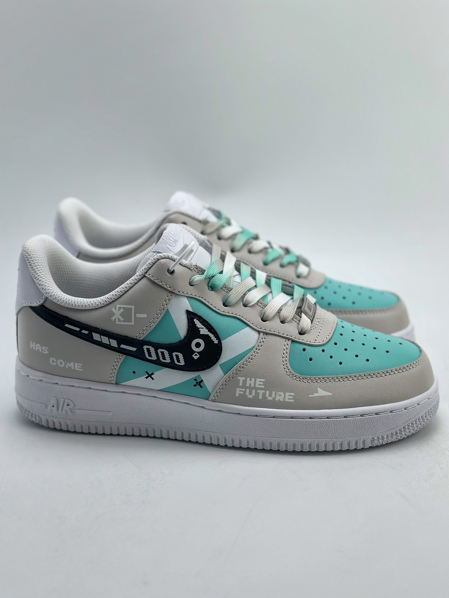 220 Nike Air Force 1 Low 07 电玩白青