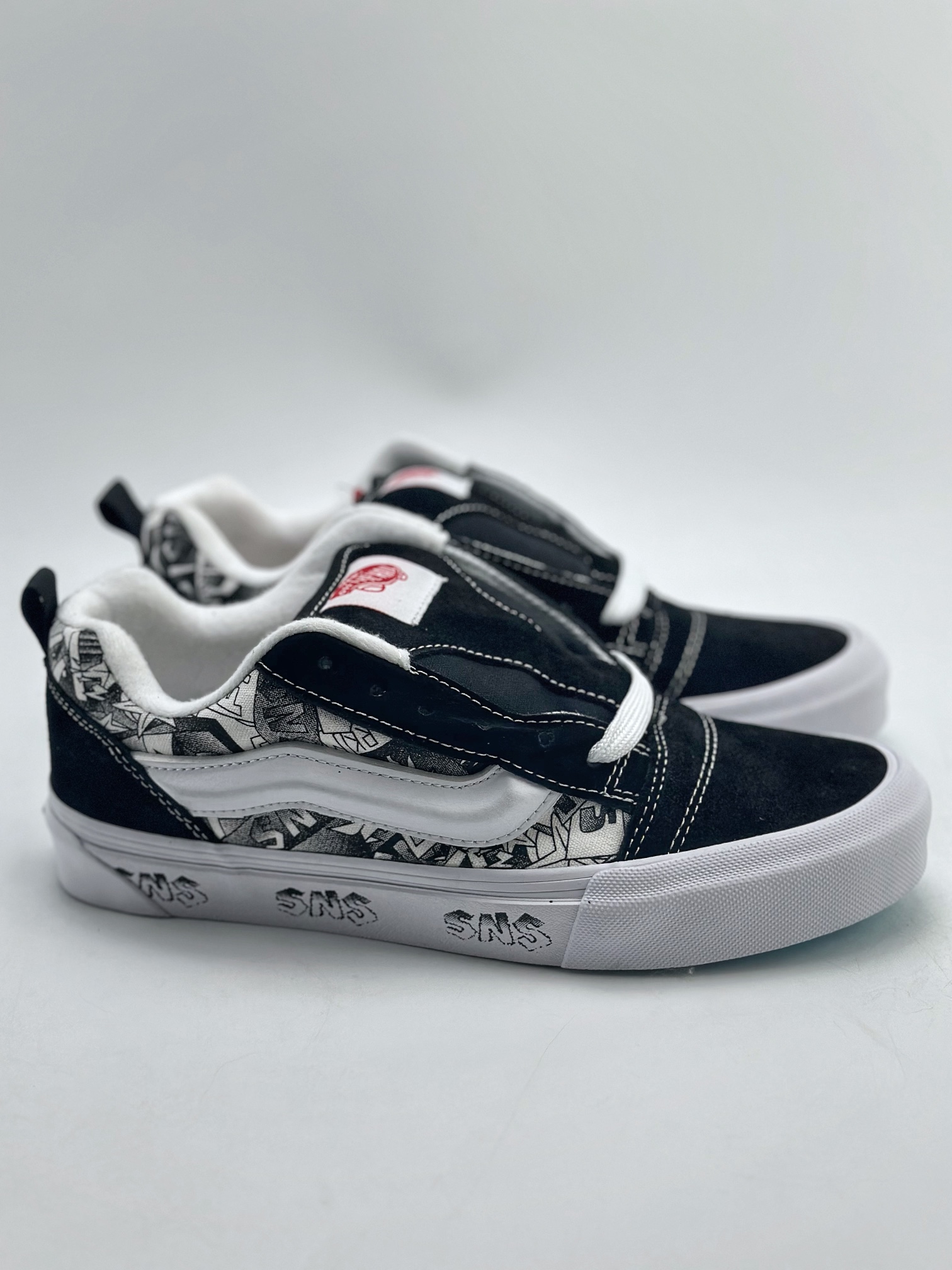 150 Vans Vault VLT Knu Skool LX SNS 高端联名黑白百搭复古板鞋