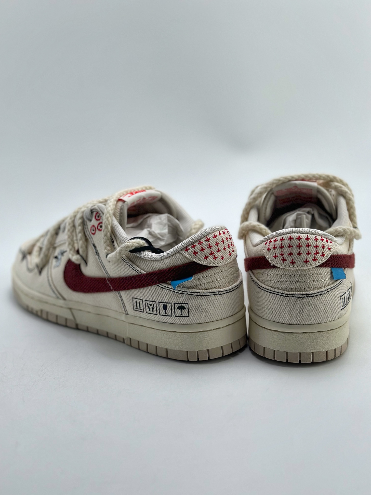 260 Nike SB Dunk Low ”Light Orewood Brown” 天使 刺子绣 DV0834-100