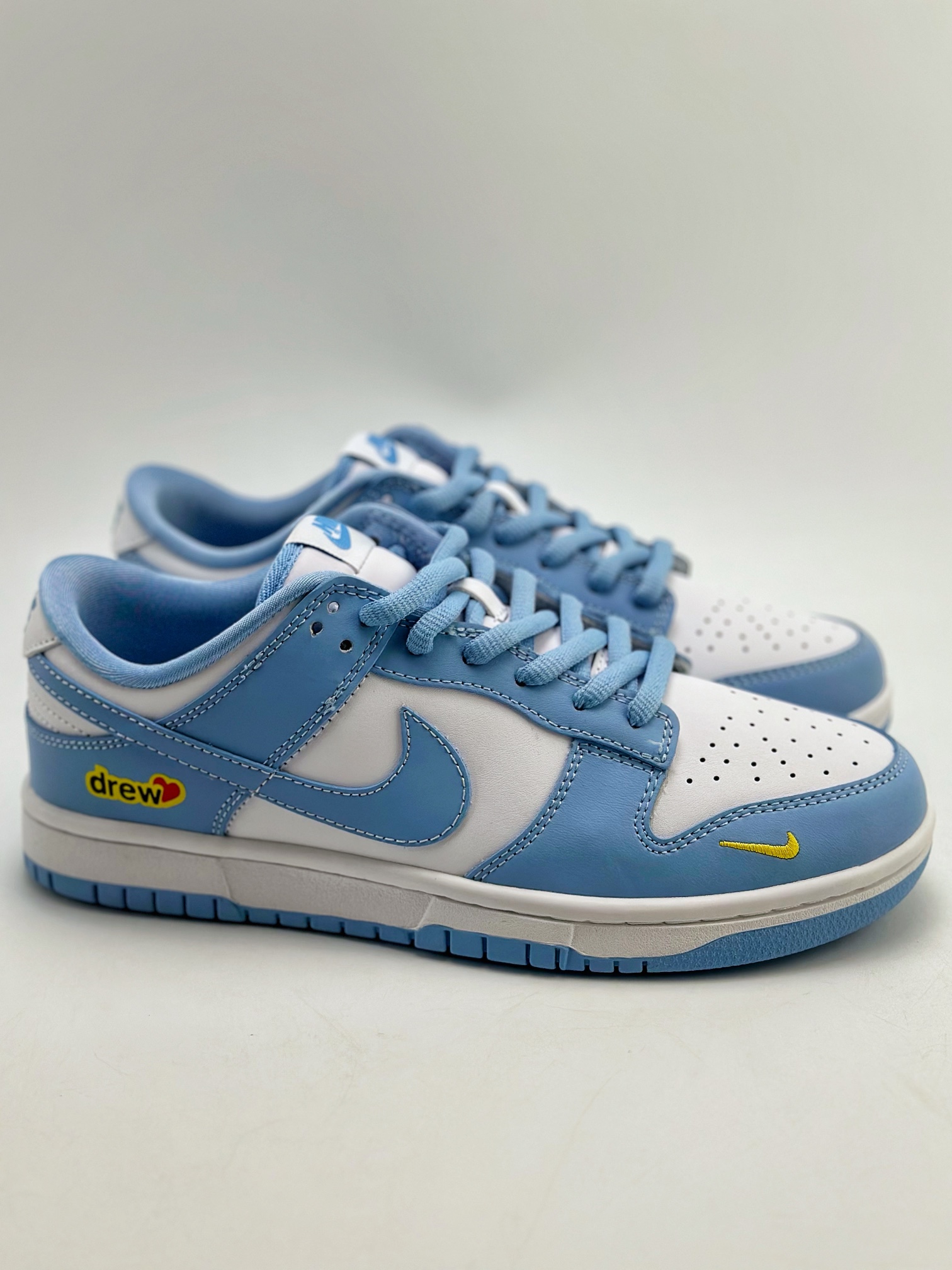 260 Nike SB Dunk Low x Drew 宝石蓝 DD1391-117