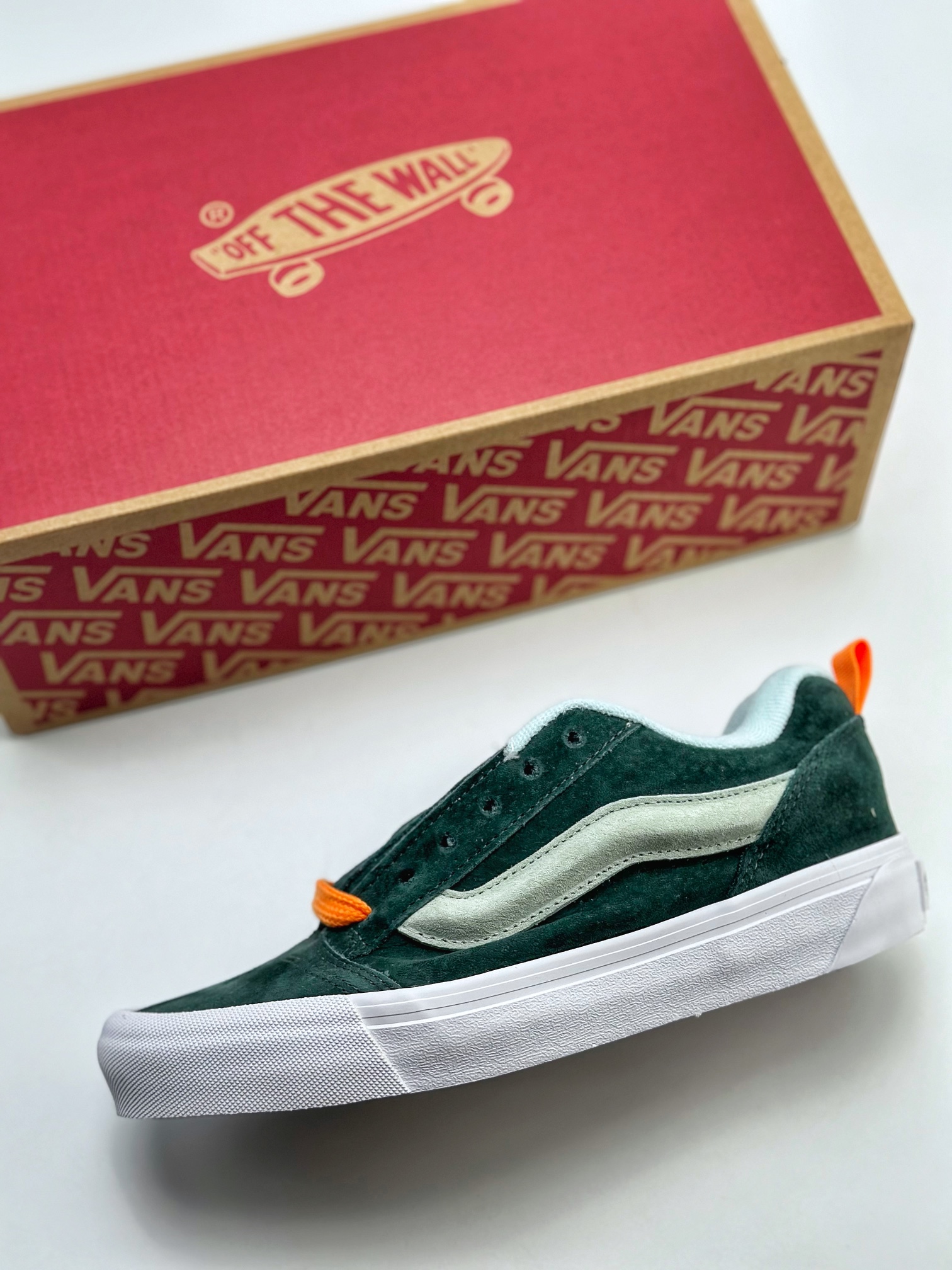 150 Vans Knu Skool 面包鞋 范斯官方 新配色 果柚绿 VN0009QC2LN VN000CS05QJ