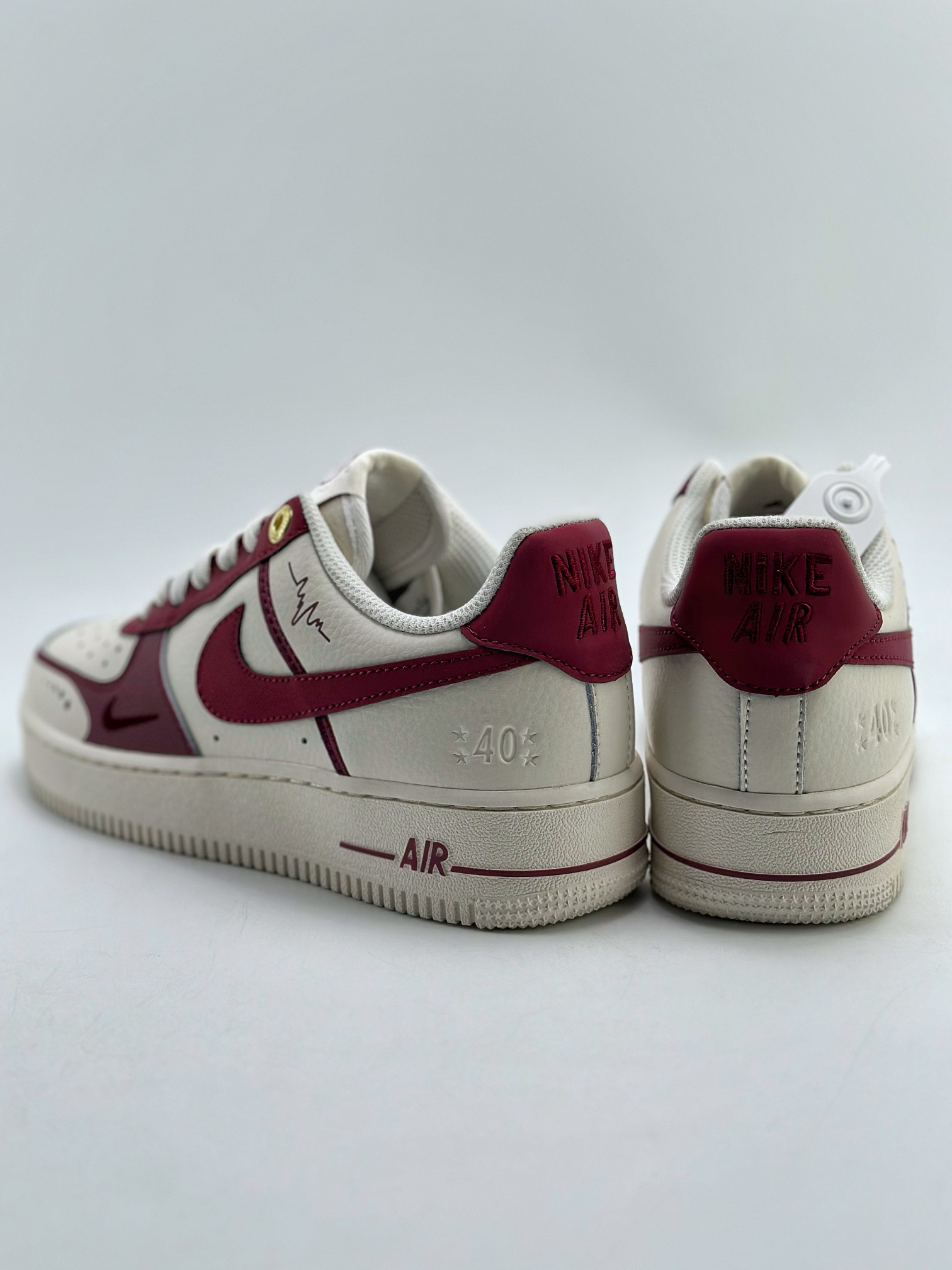 240 Nike Air Force 1 Low 07 白酒红1号DQ7582-103