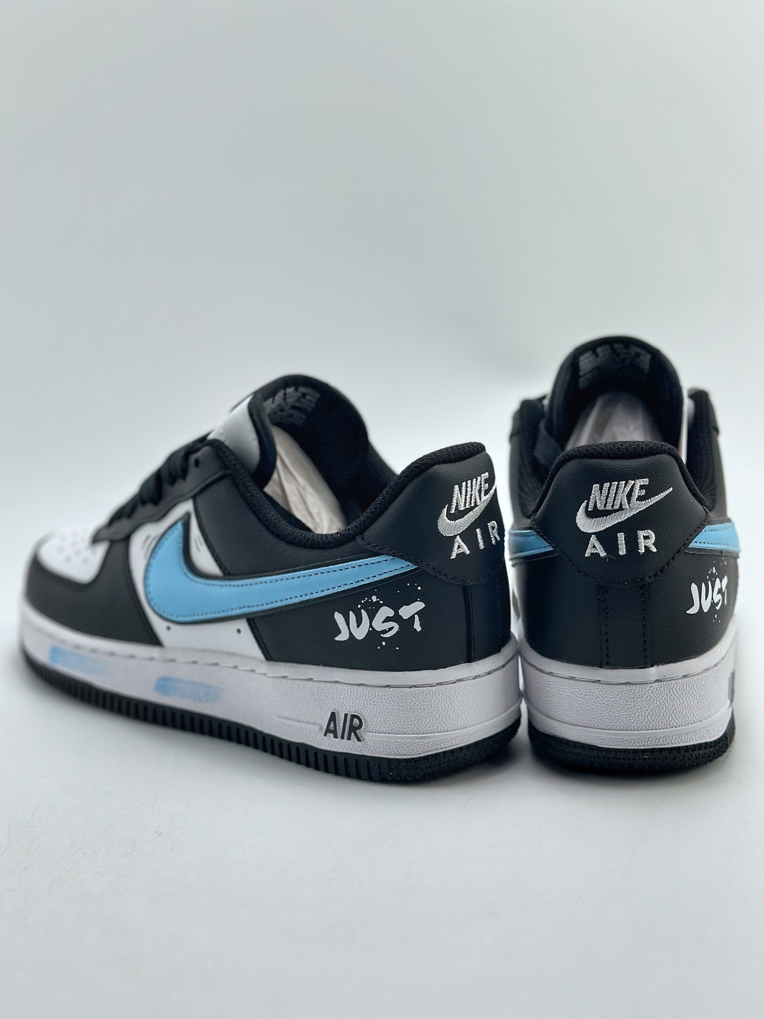 220 Nike Air Force 1 Low 07 蓝色墨韵 黑白熊猫 DV0788-006