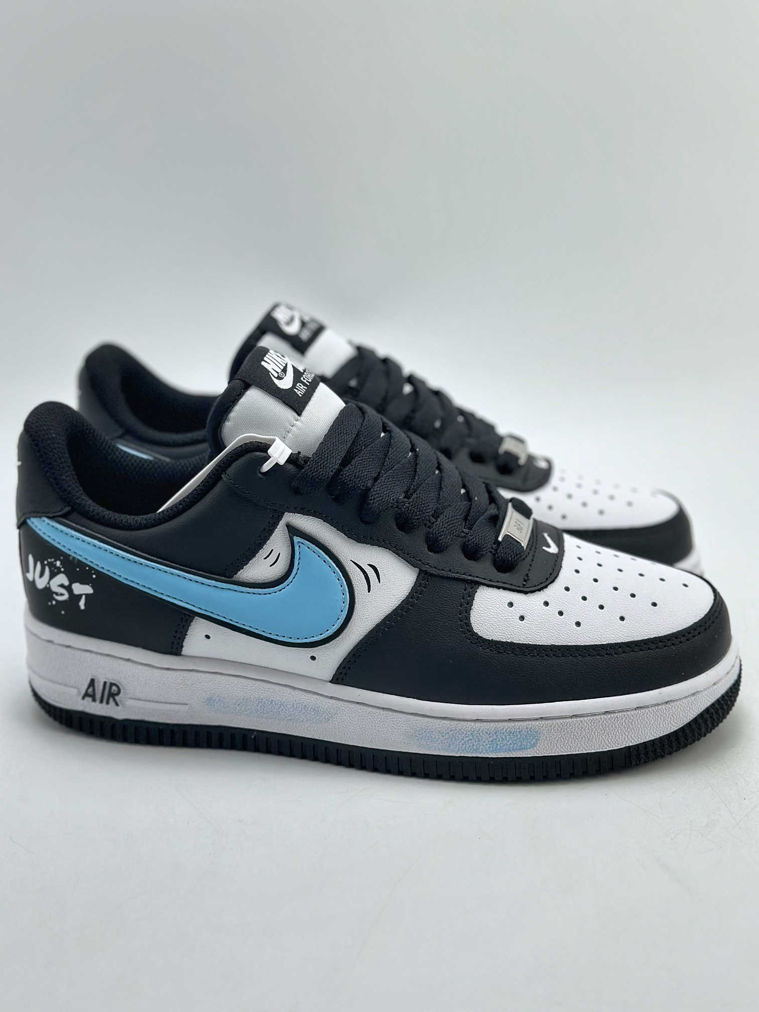 220 Nike Air Force 1 Low 07 蓝色墨韵 黑白熊猫 DV0788-006