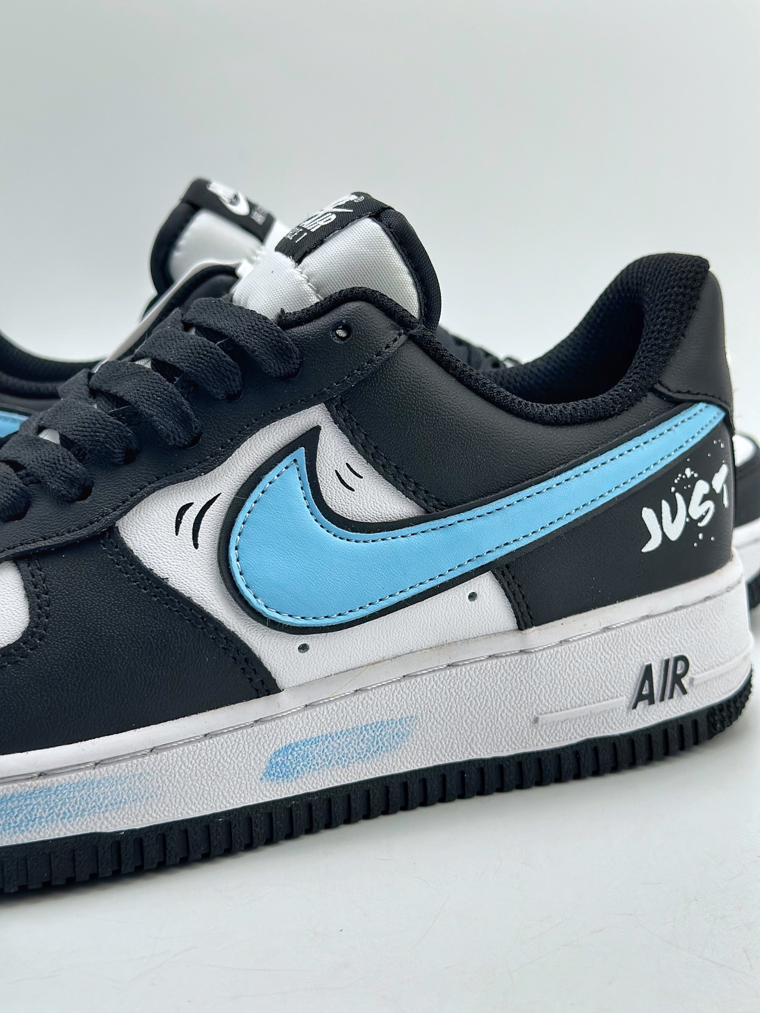 220 Nike Air Force 1 Low 07 蓝色墨韵 黑白熊猫 DV0788-006