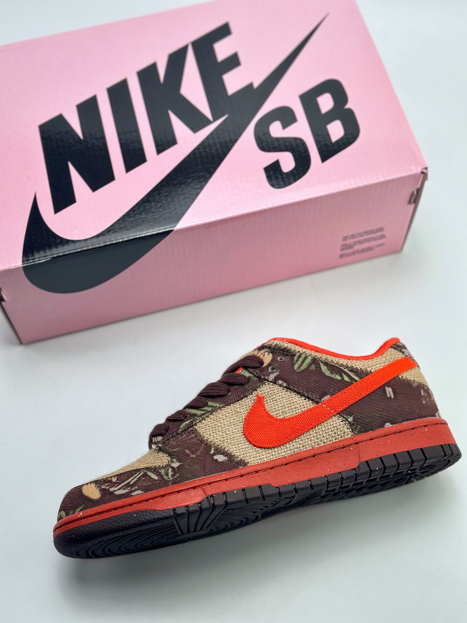 Nike SB Dunk Low Reese Forbes Canvas Orange 304292-281