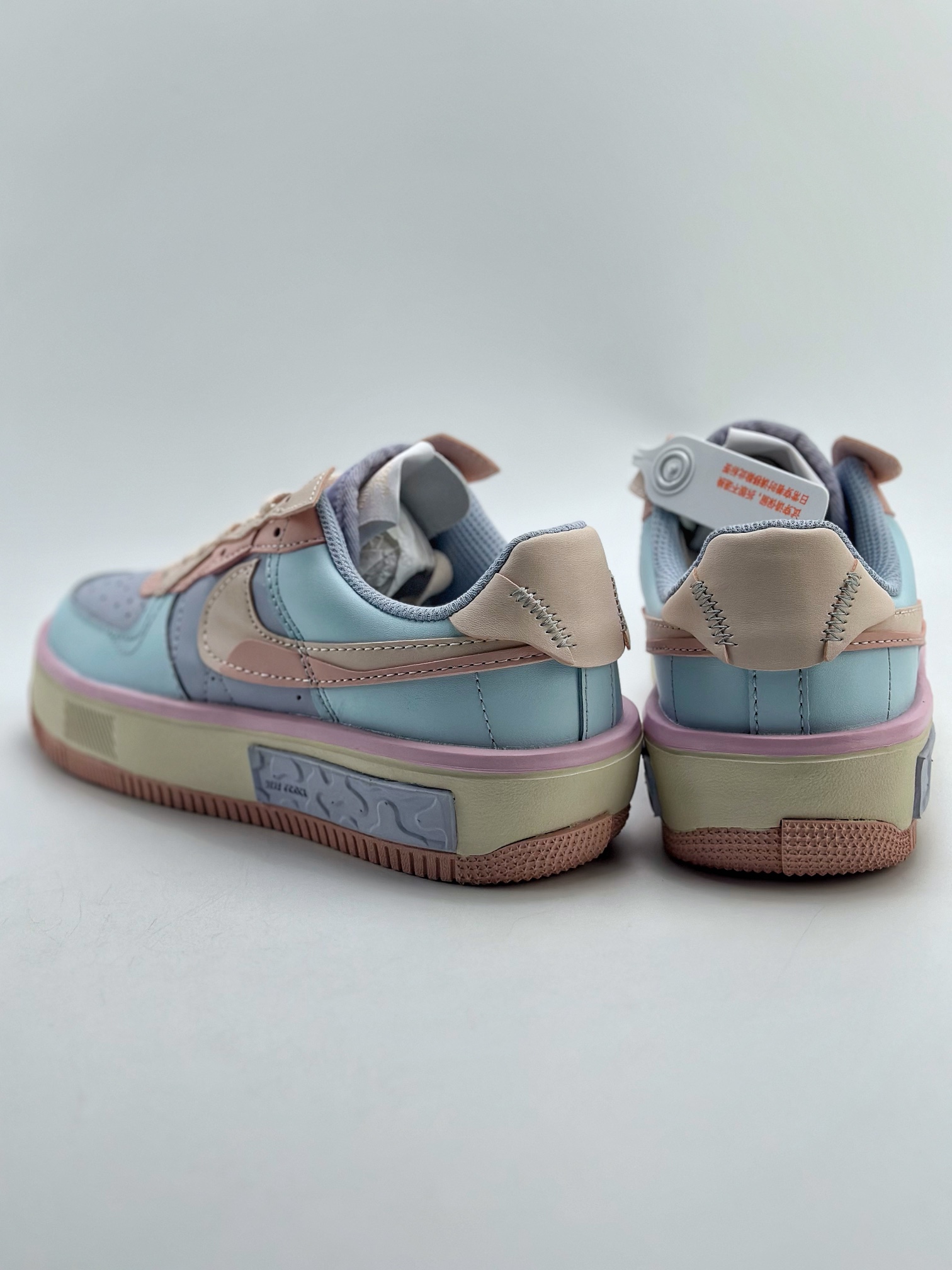 Nike Air Force 1 Low 07 Fontanka Light Pink Blue Purple CW6688-608