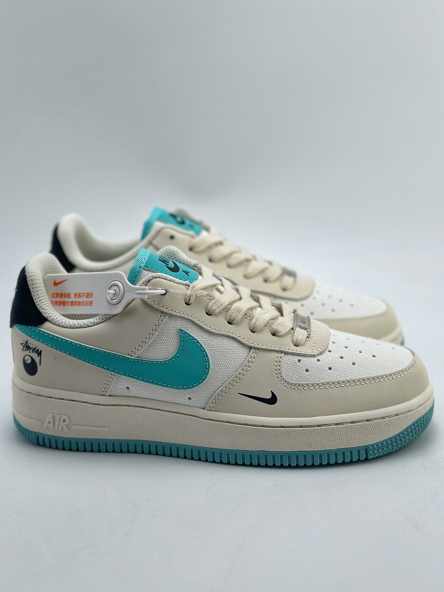 Nike Air Force 1 Low 07 x Stussy Lake Blue HX123-005