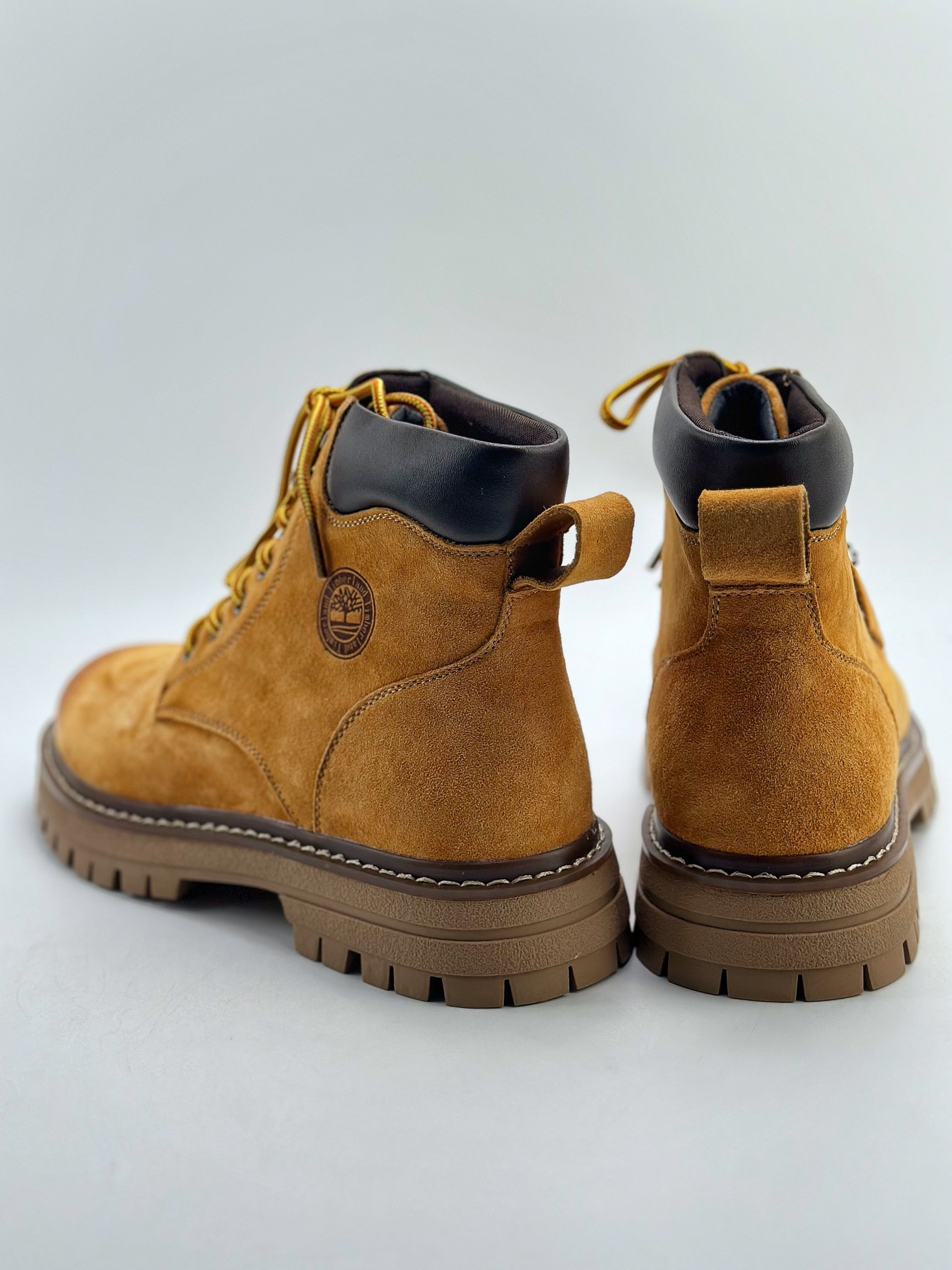 New arrival #Timberland Timberland outdoor high top casual yellow boots series