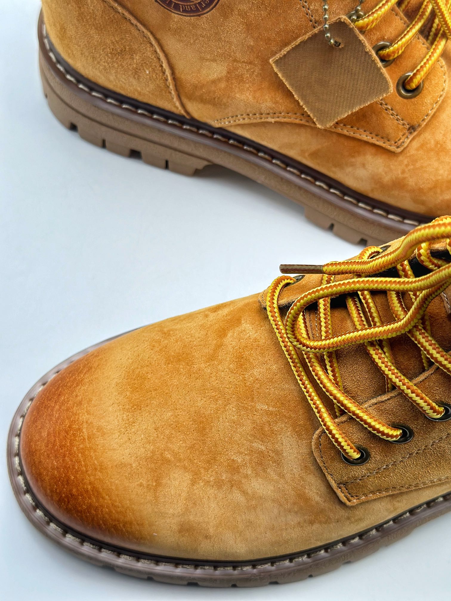 New arrival #Timberland Timberland outdoor high top casual yellow boots series