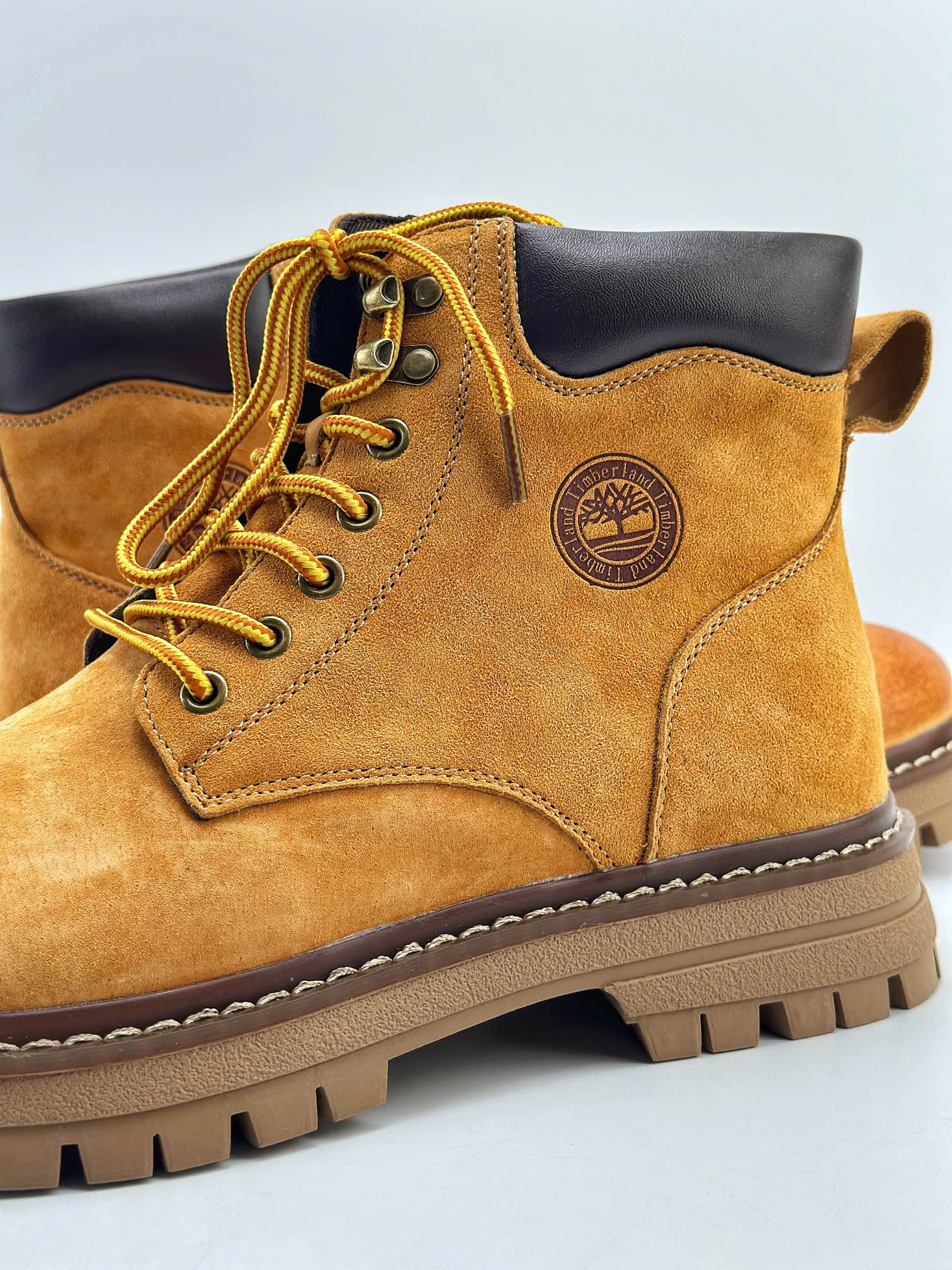 New arrival #Timberland Timberland outdoor high top casual yellow boots series