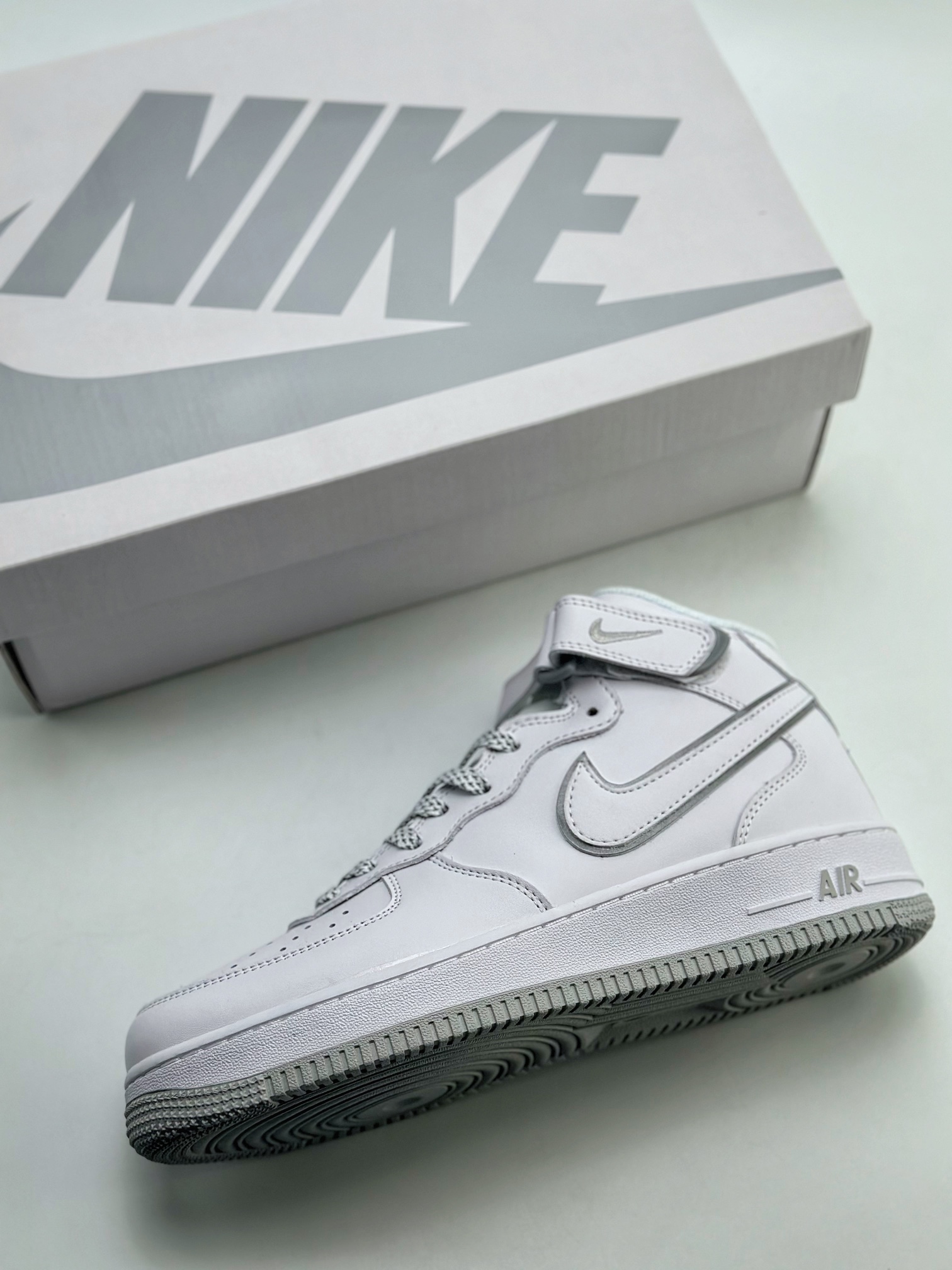 Nike Air Force 1 Mid 07 White Gray Starry Sky WP5623-836