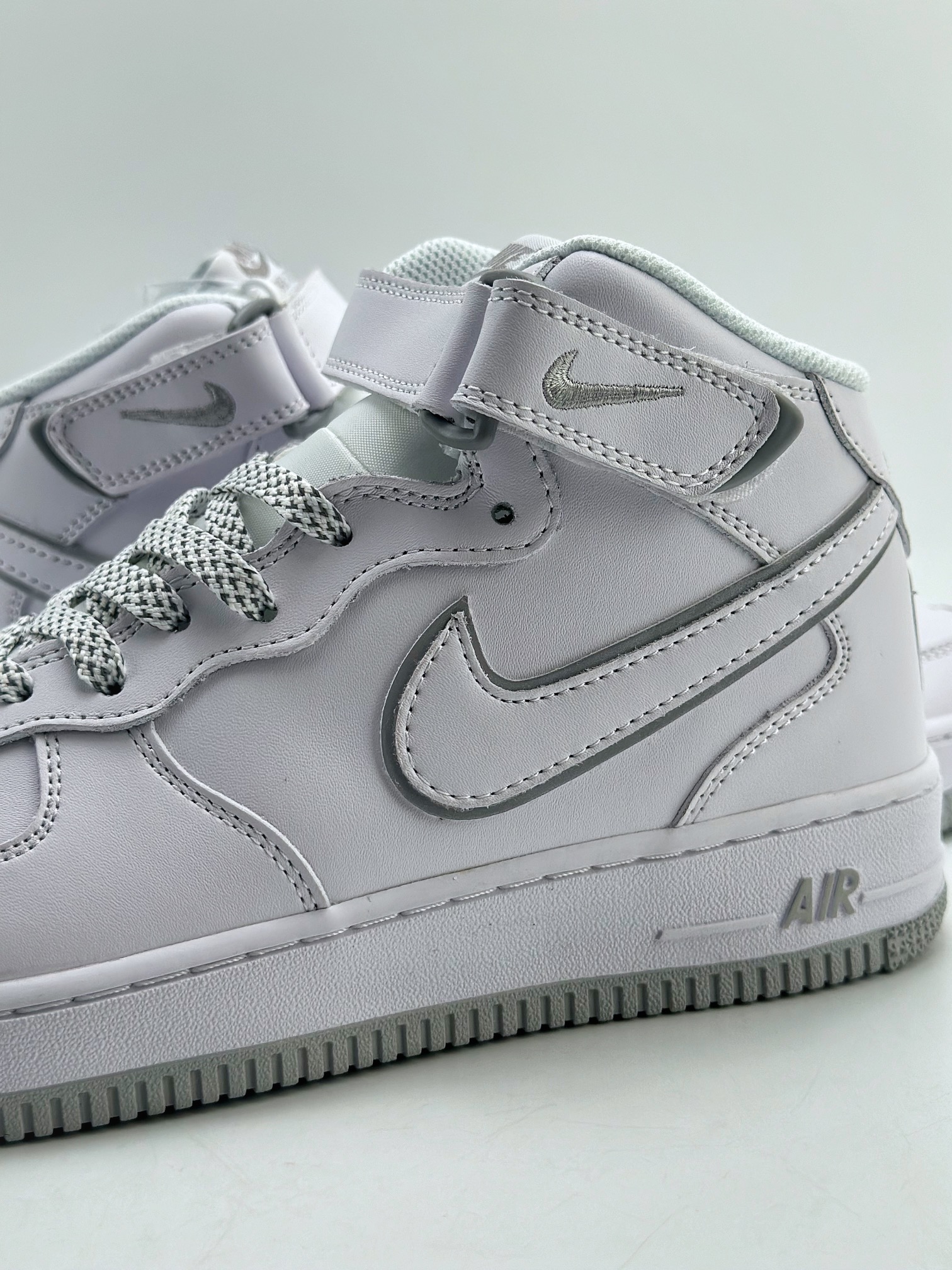 Nike Air Force 1 Mid 07 White Gray Starry Sky WP5623-836