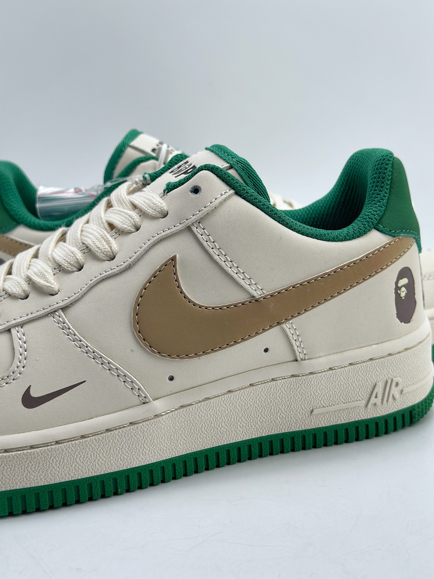 Nike Air Force 1 Low 07 x BAPE Platinum Green HX123-007