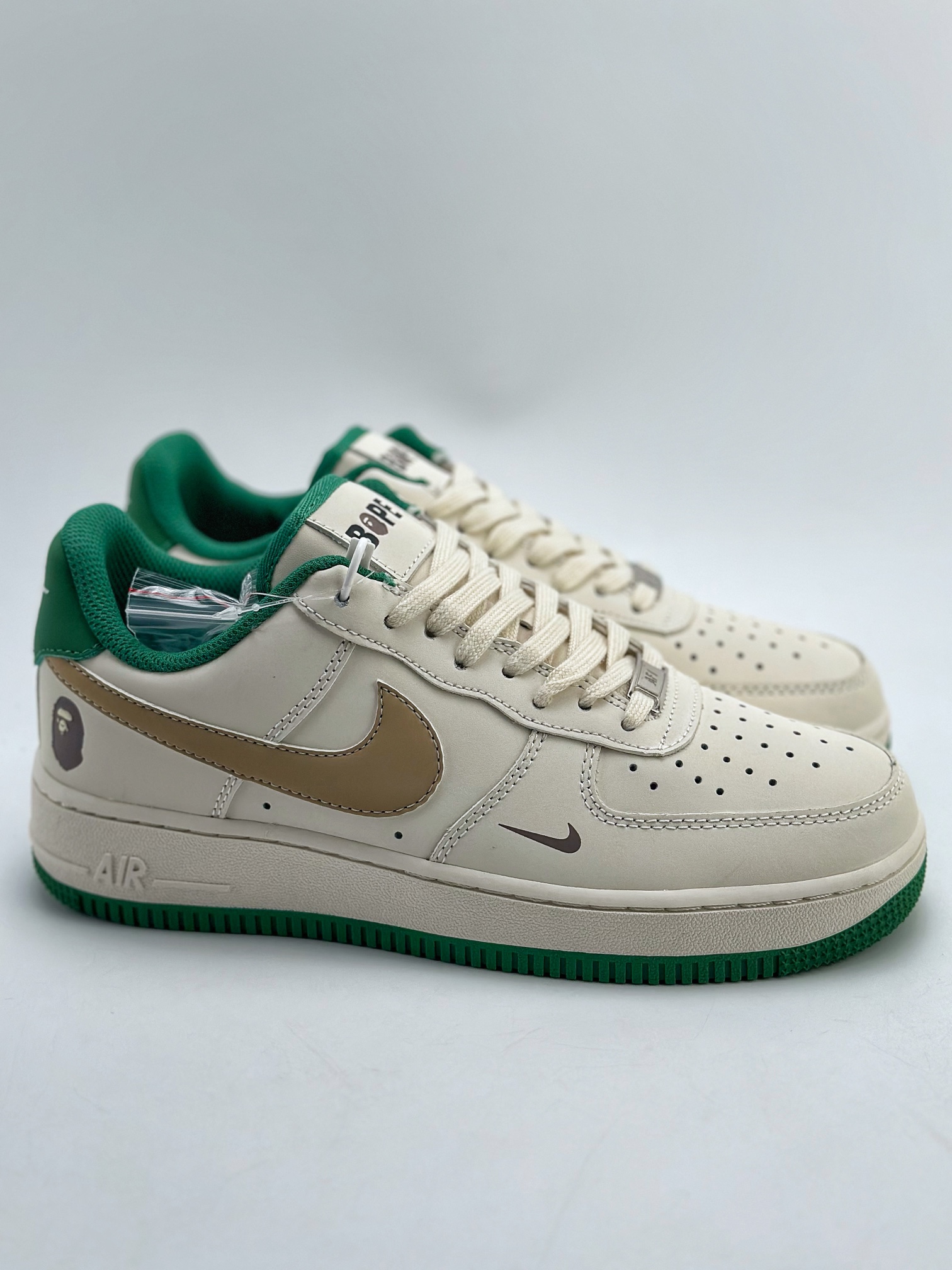 Nike Air Force 1 Low 07 x BAPE Platinum Green HX123-007