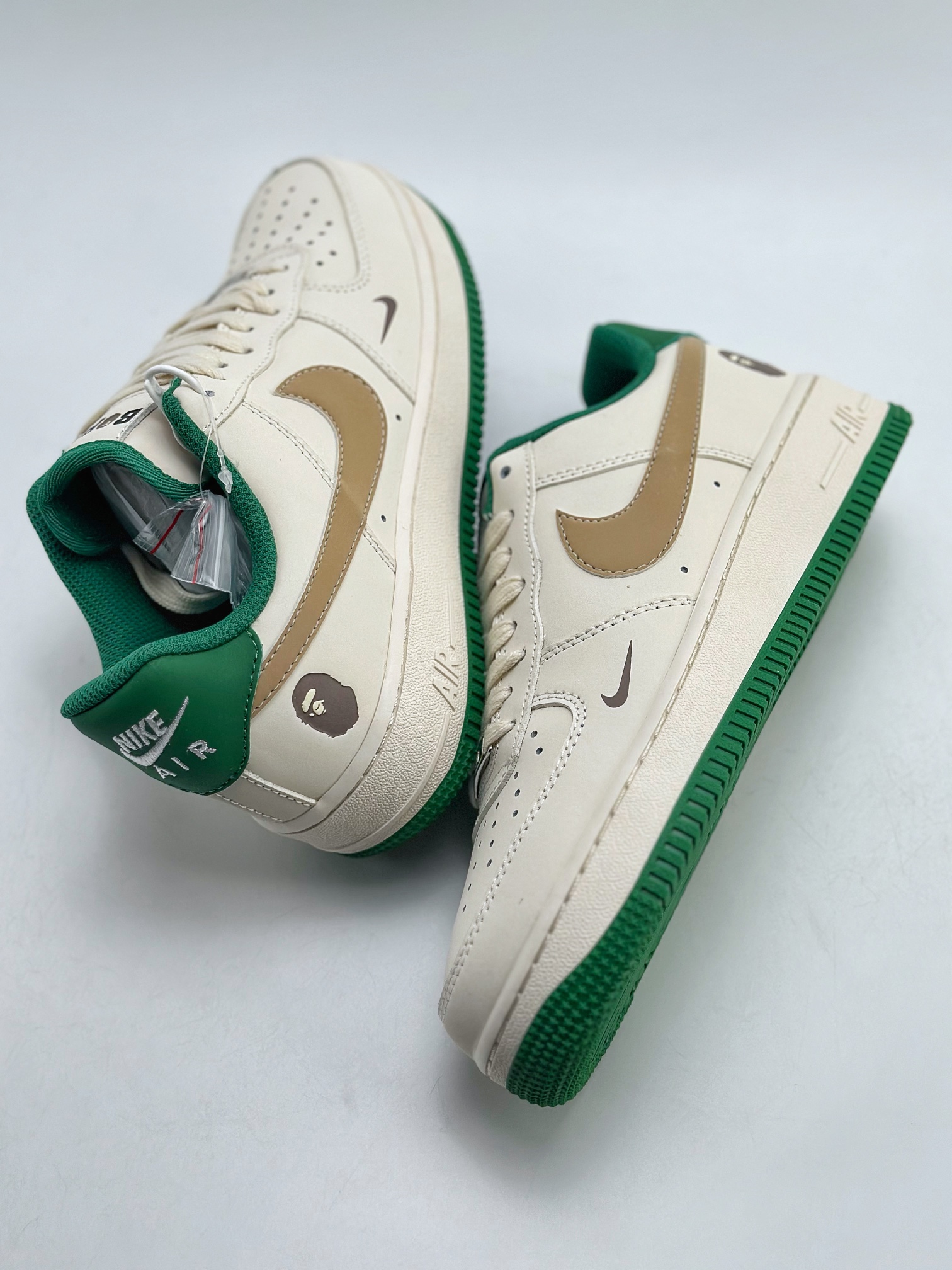 Nike Air Force 1 Low 07 x BAPE Platinum Green HX123-007