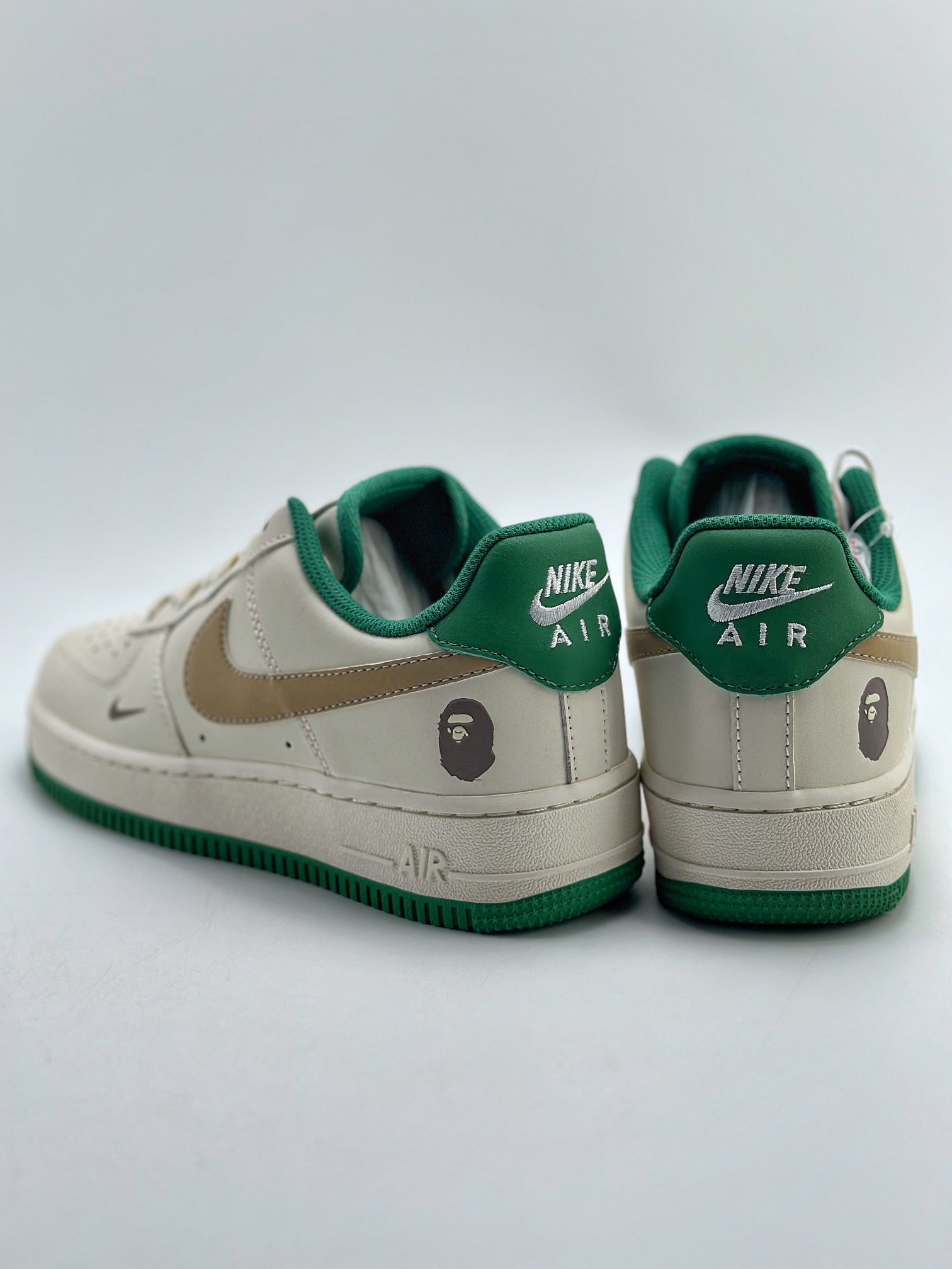 Nike Air Force 1 Low 07 x BAPE Platinum Green HX123-007