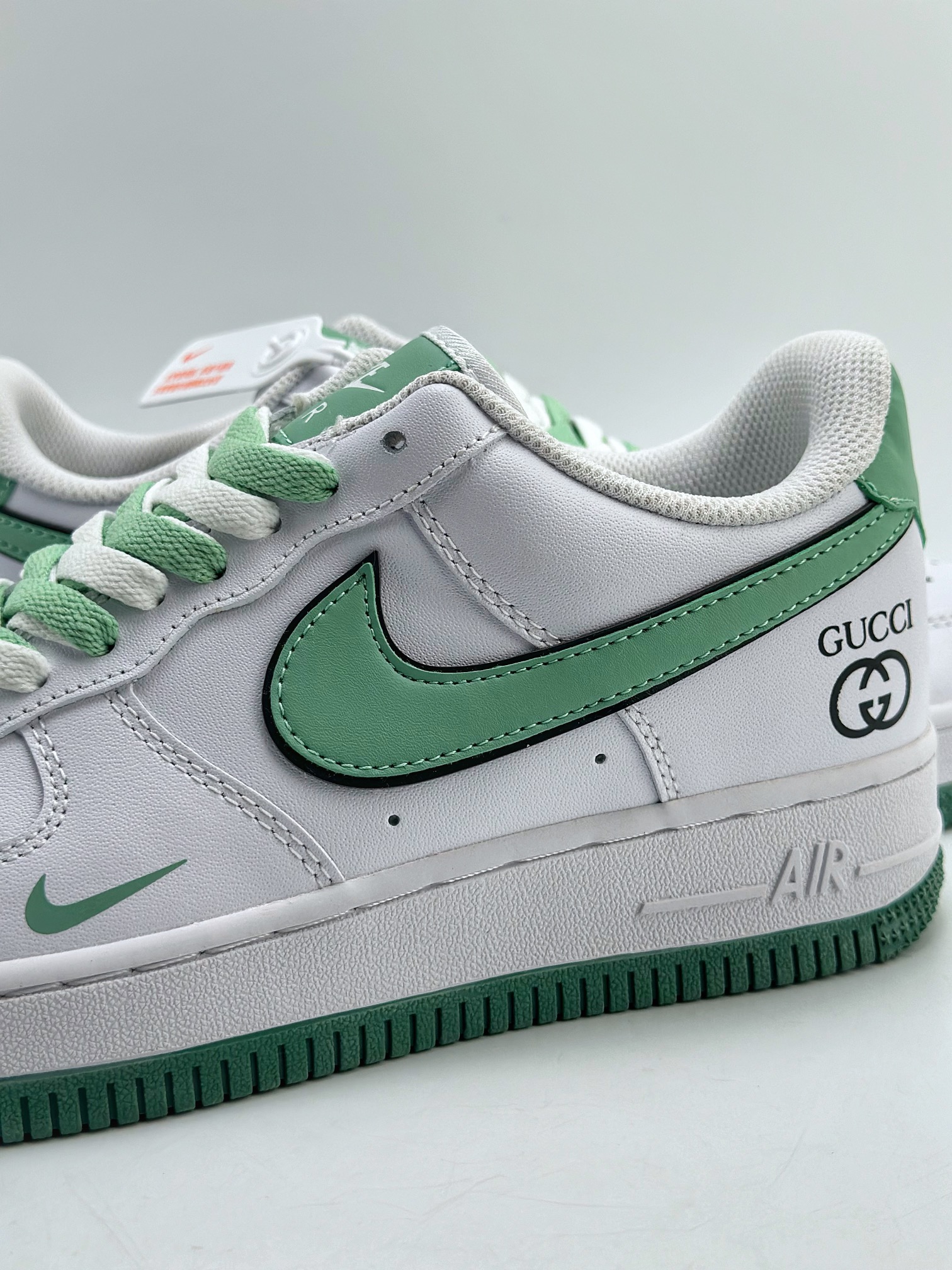 200 Nike Air Force 1 Low 07 x GUCCI 古驰联名白绿 DA8481-166