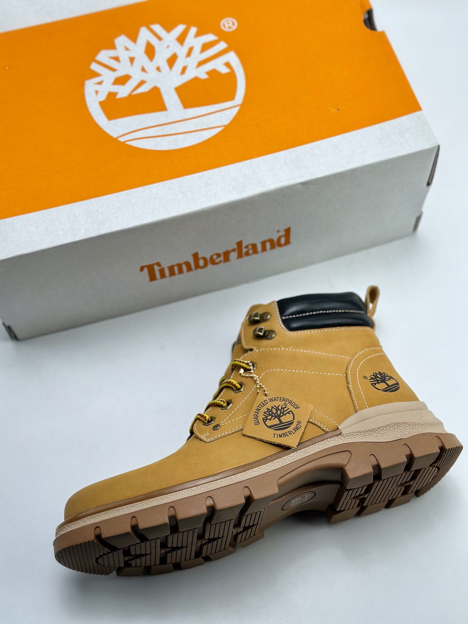 320 新货#Timberland添柏岚/天伯伦户外高帮休闲大黄靴系列