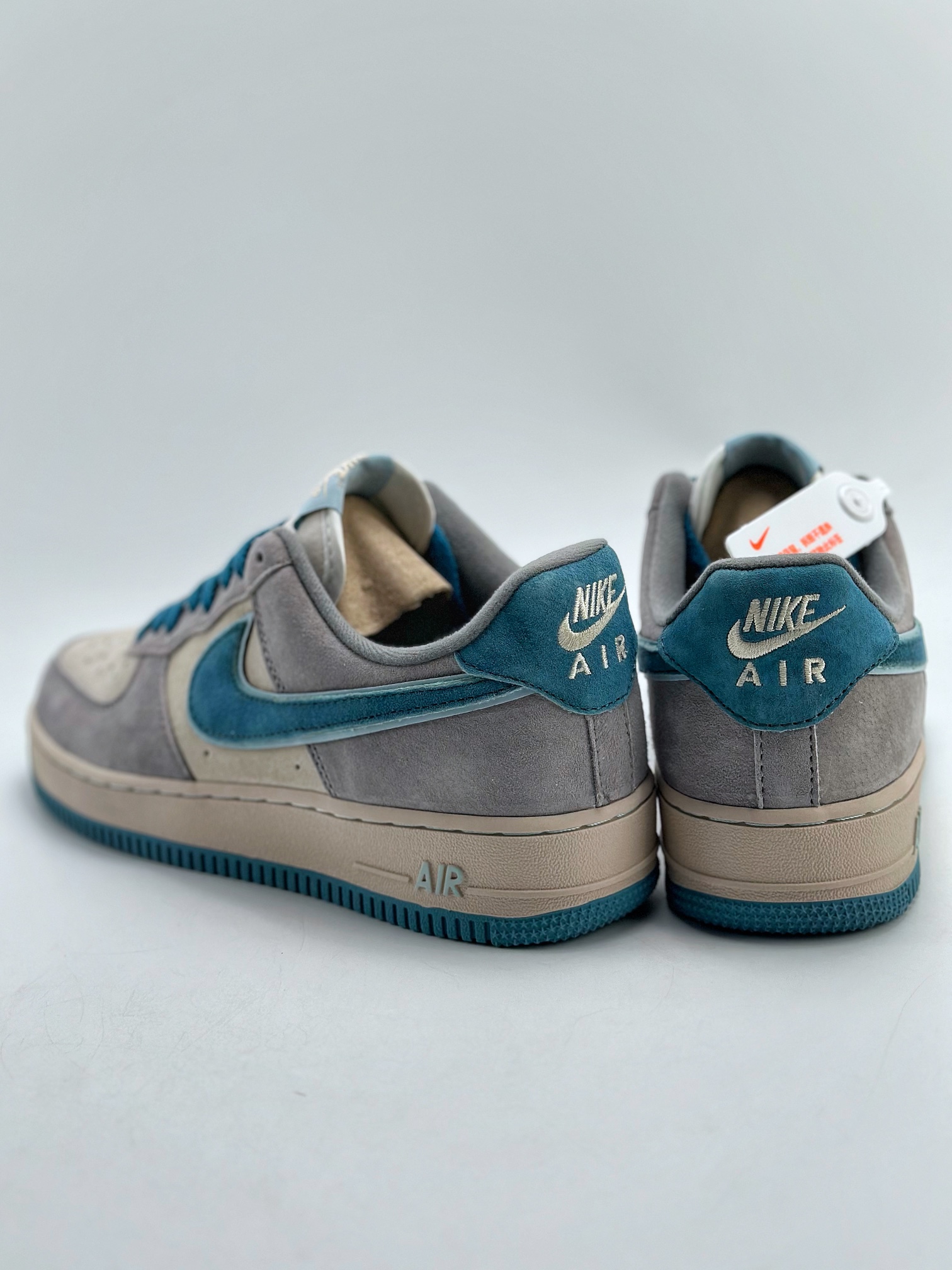 260 Nike Air Force 1 Low 07 灰蓝麂皮 ZB2121-666