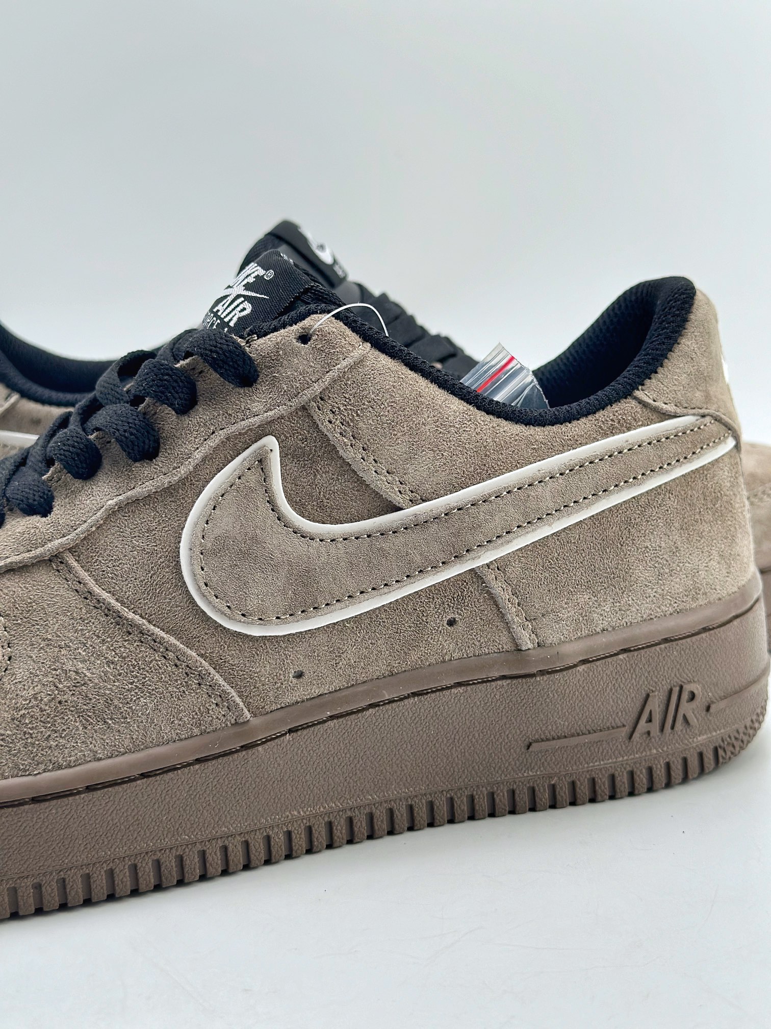 Nike Air Force 1 Low 07 Dark Brown Suede AV0383-223