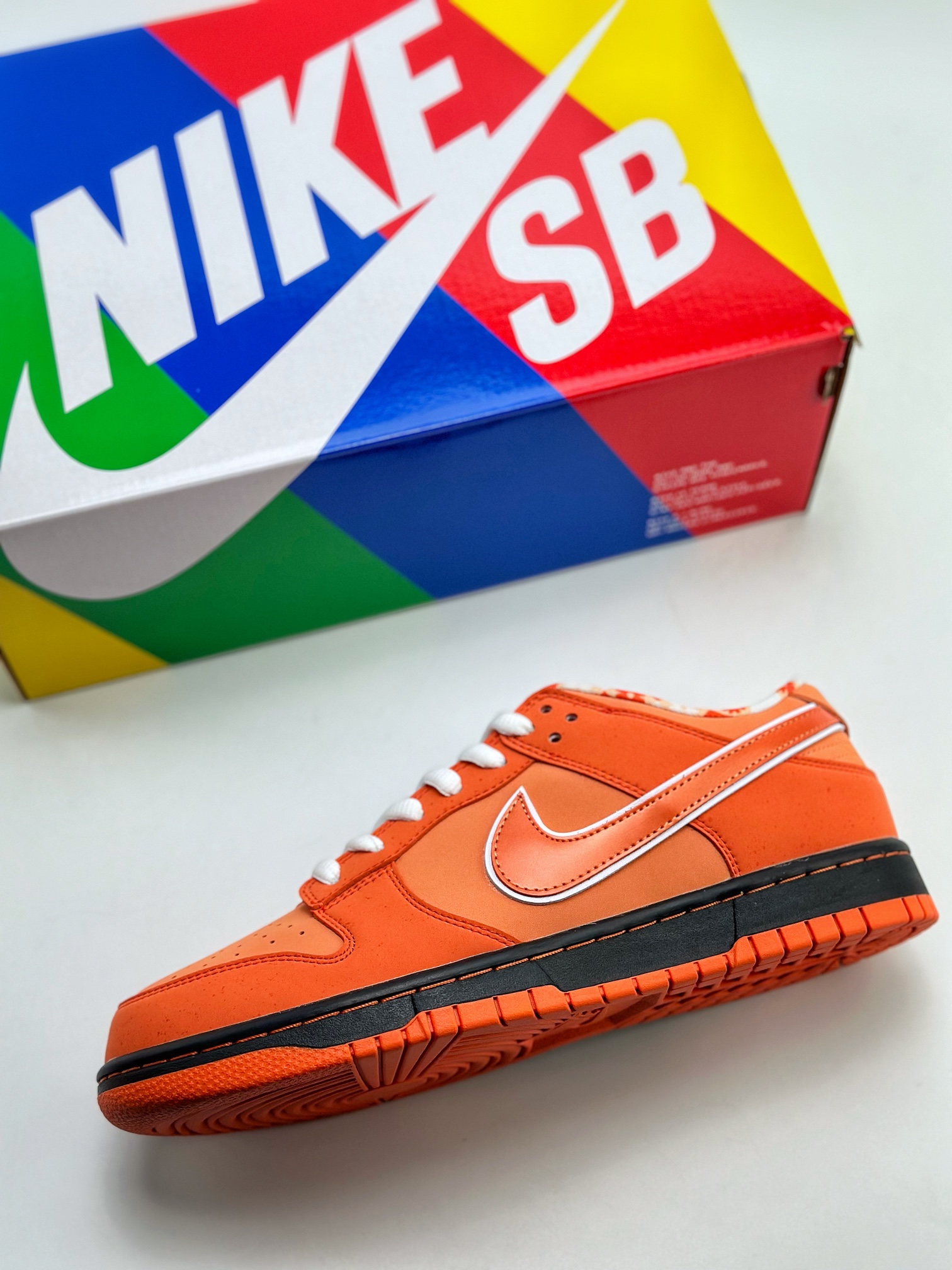 210 NIKE SB Dunk Low x Concepts "Orange Lobster" 橙龙虾 FD8776-800