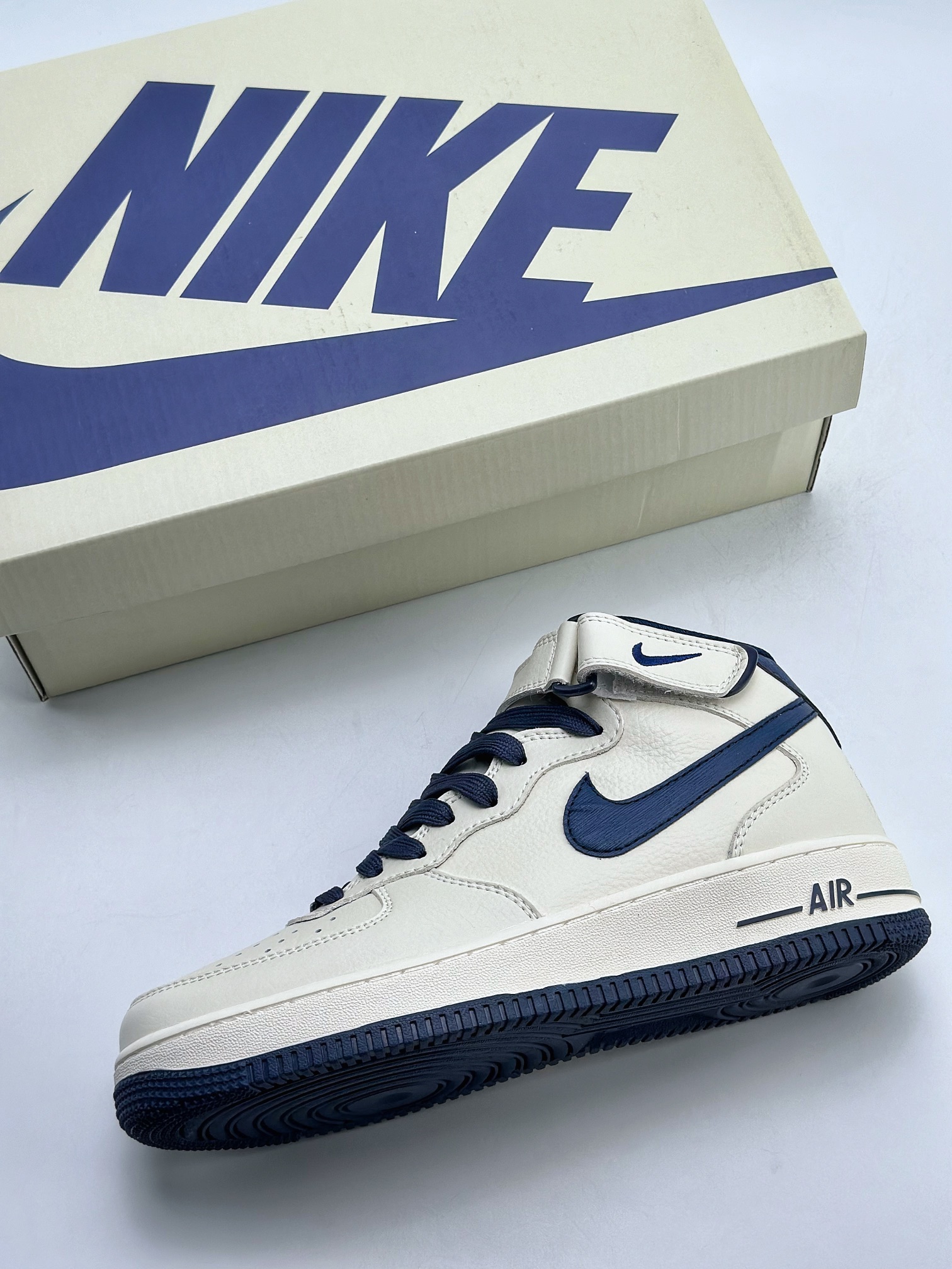 Nike Air Force 1 Mid 07 White Navy PA0920-508