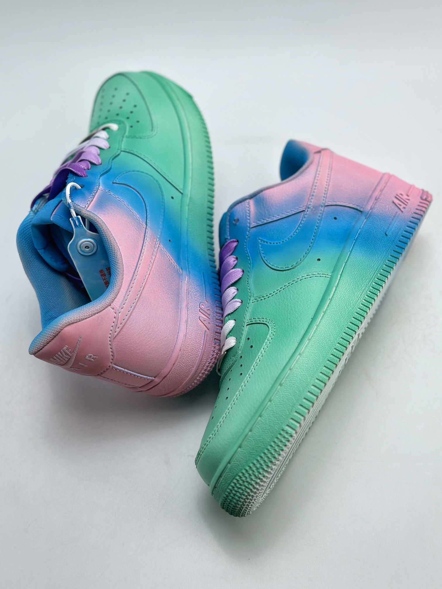 240 Nike Air Force 1 Low 07 浸染绿蓝粉 XQ2023-929