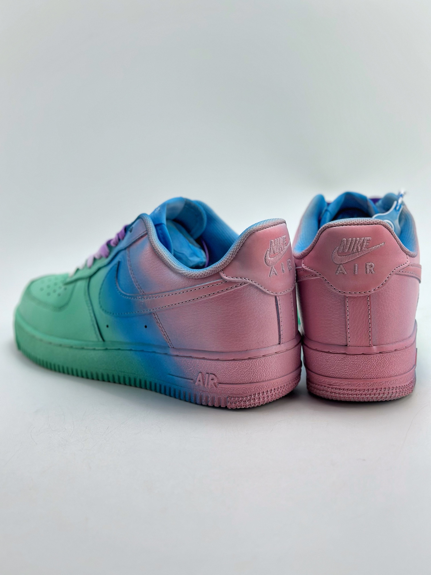 240 Nike Air Force 1 Low 07 浸染绿蓝粉 XQ2023-929