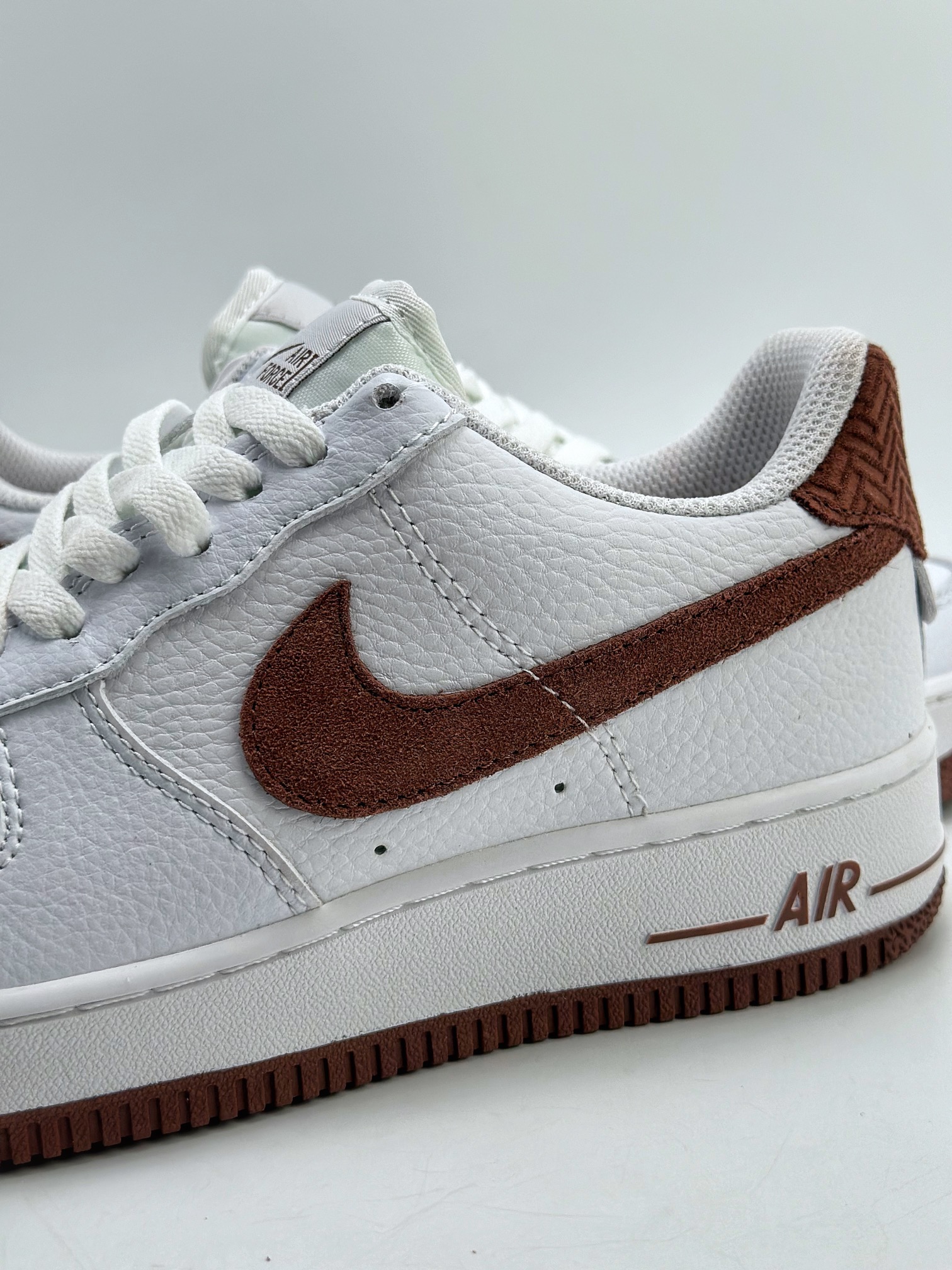 Nike Air Force 1 Low 07 White Suede Brown CN2873-106