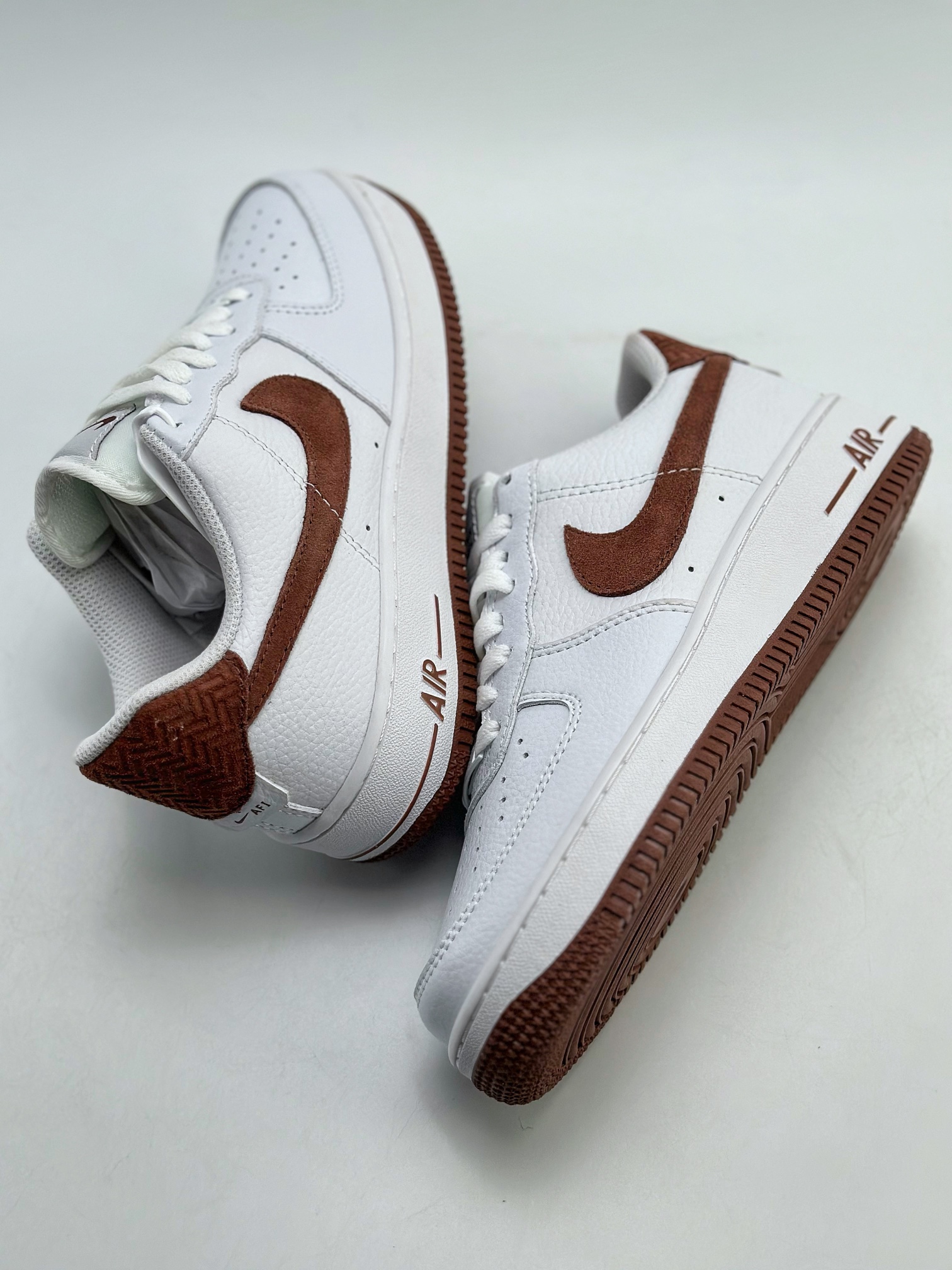 Nike Air Force 1 Low 07 White Suede Brown CN2873-106