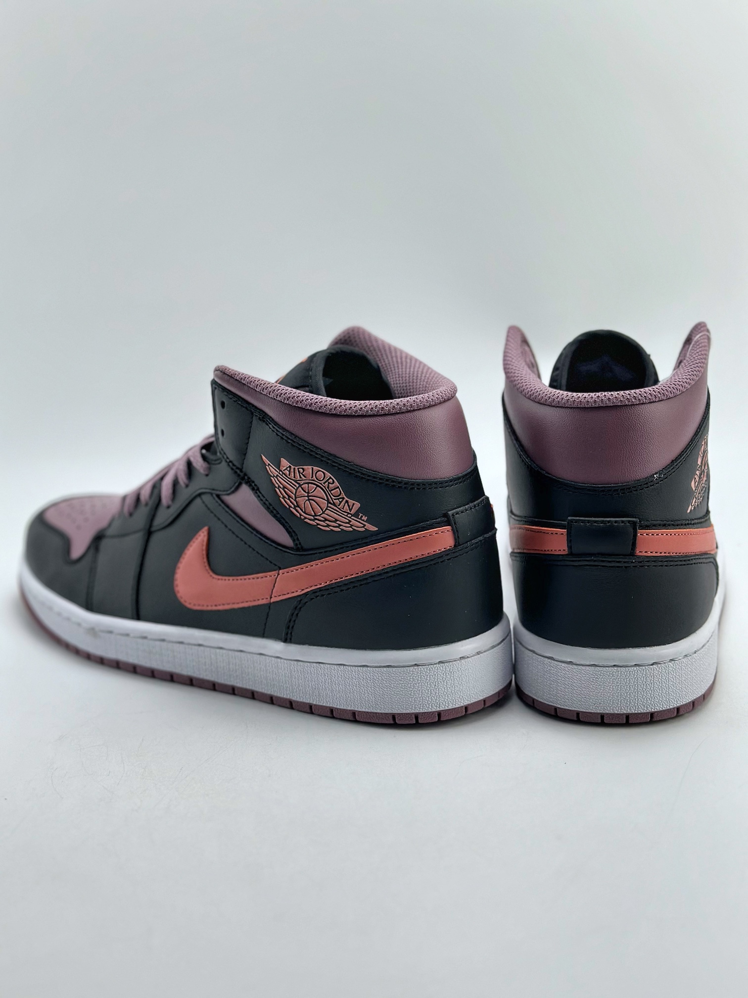 Air Jordan 1 Mid Black Purple FB9911-008