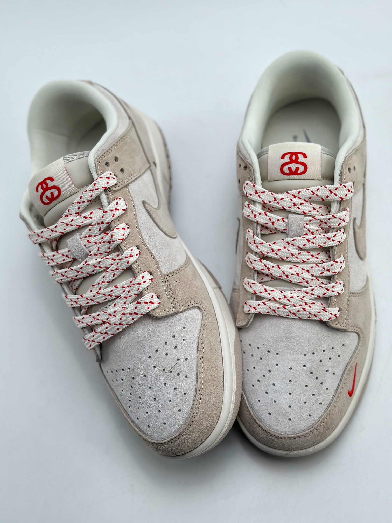 280 Nike SB Dunk Low x Stussy 斯图西灰麂皮 XH0923-153