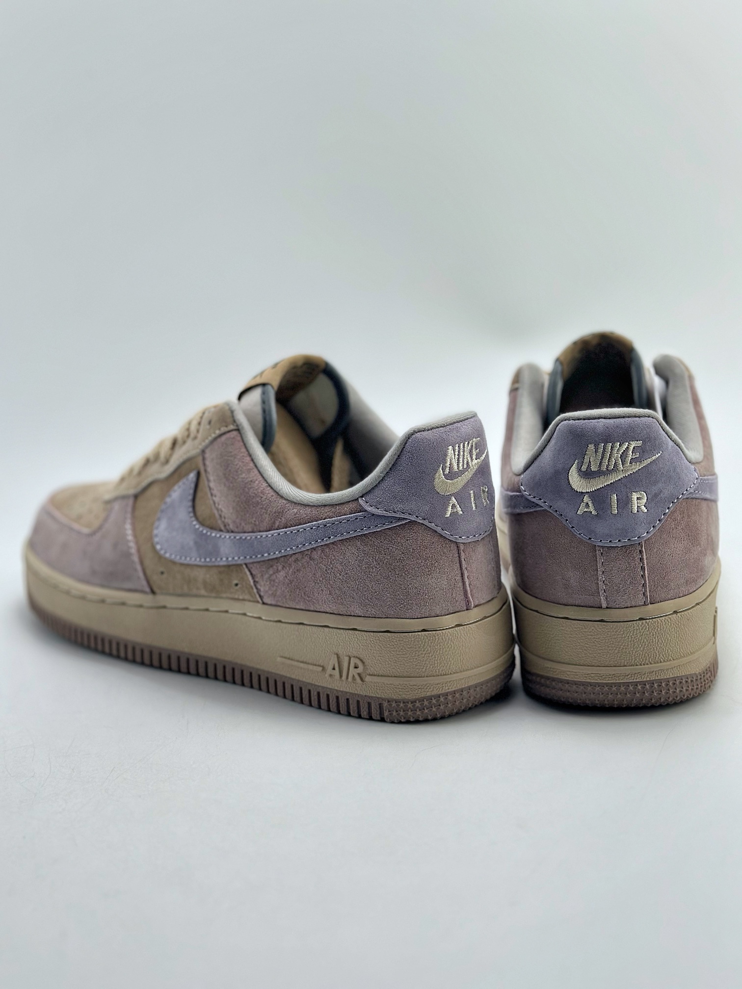 Nike Air Force 1 Low 07 Purple Gold Suede ZB2121-103